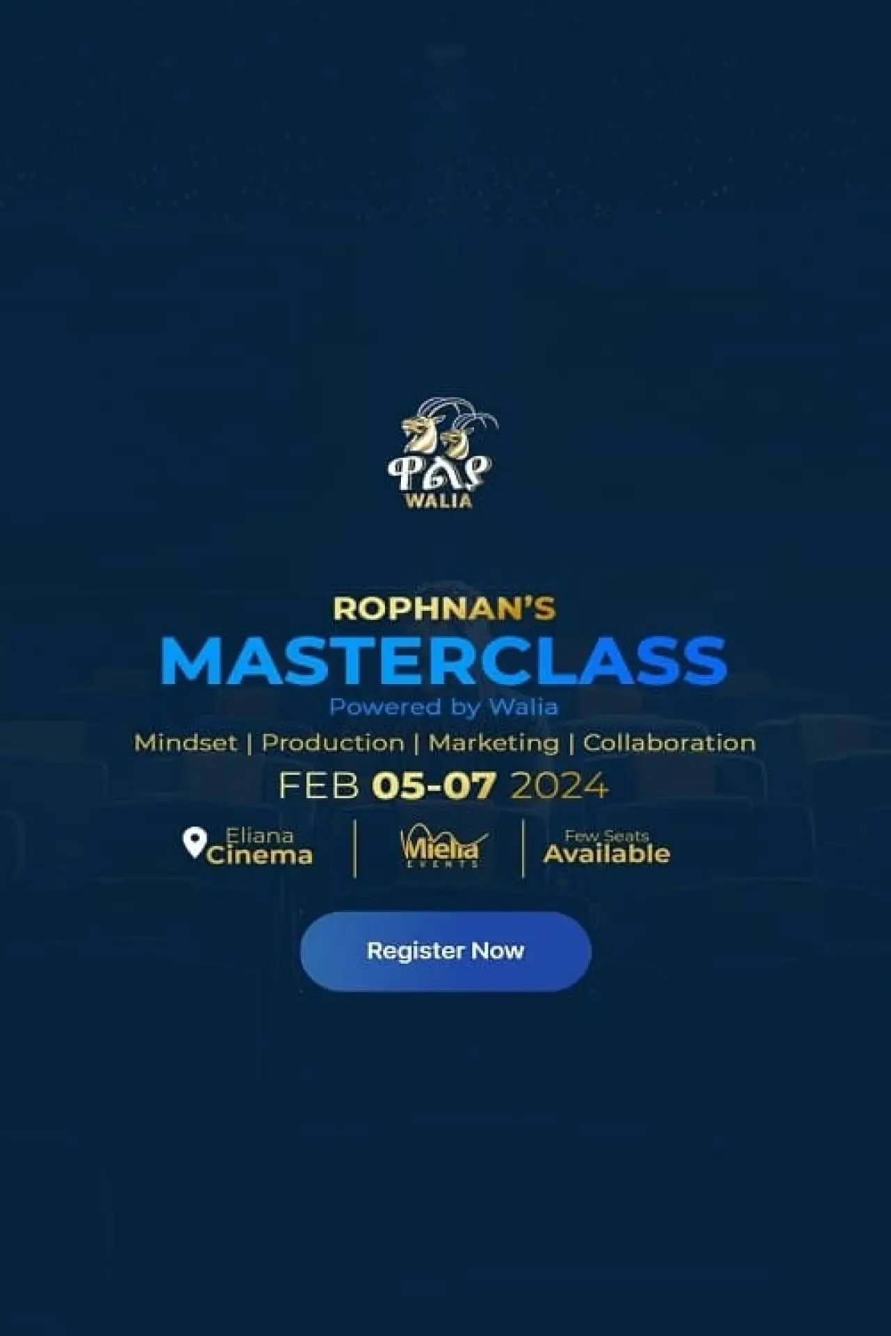 Plakat filmowy "Rohnan Master Class"