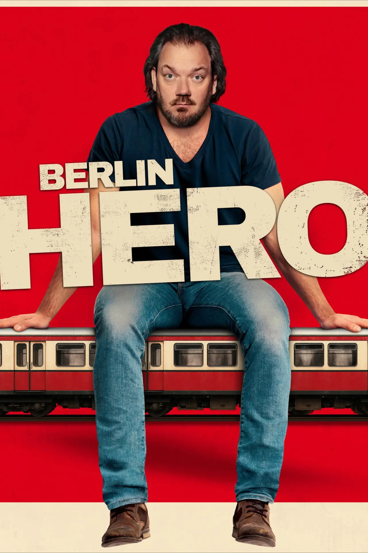 Plakat filmowy "Der Held vom Bahnhof Friedrichstraße"