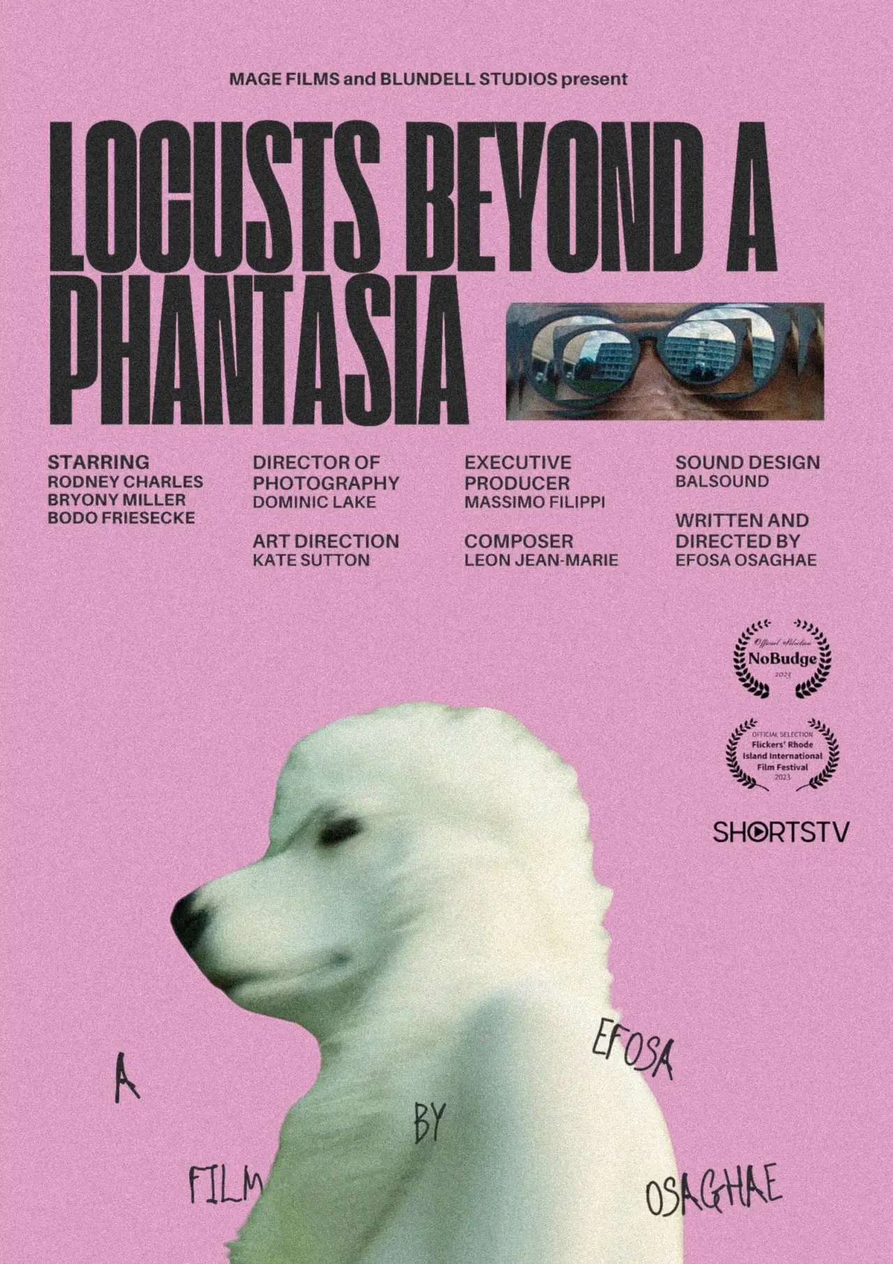 Plakat filmowy "Locusts Beyond a Phantasia"