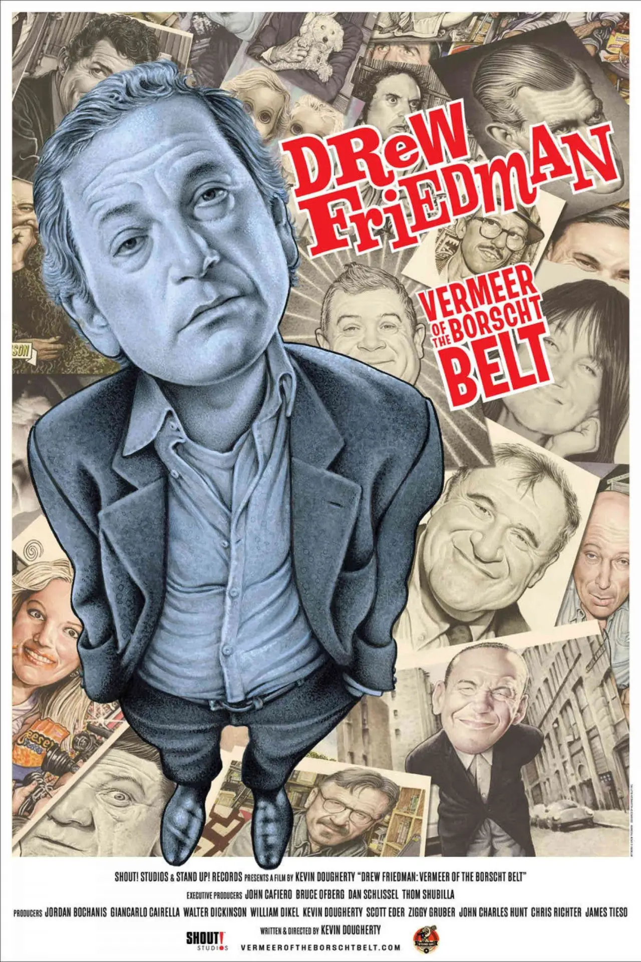 Plakat filmowy "Drew Friedman: Vermeer of the Borscht Belt"