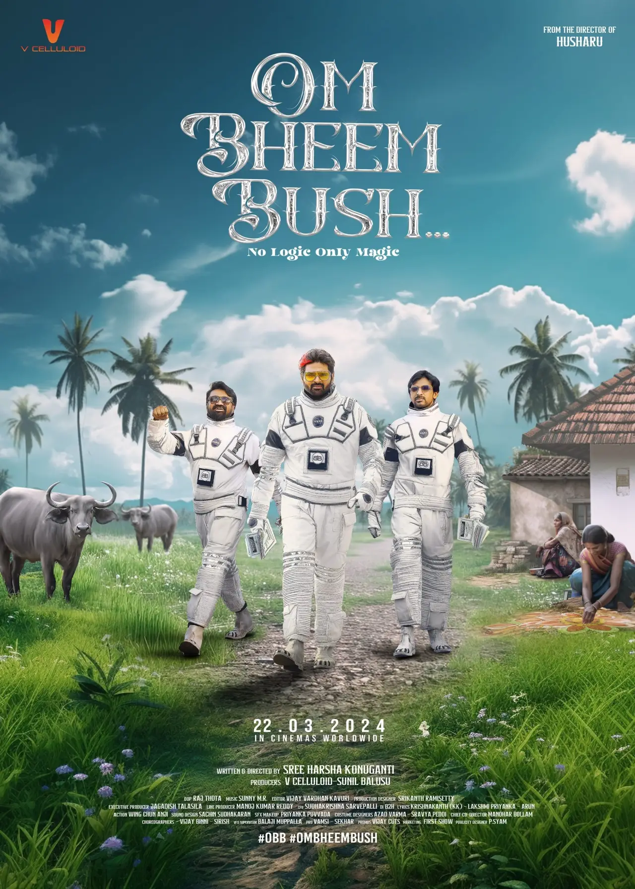 Plakat filmowy "ఓమ్ భీమ్ బుష్"