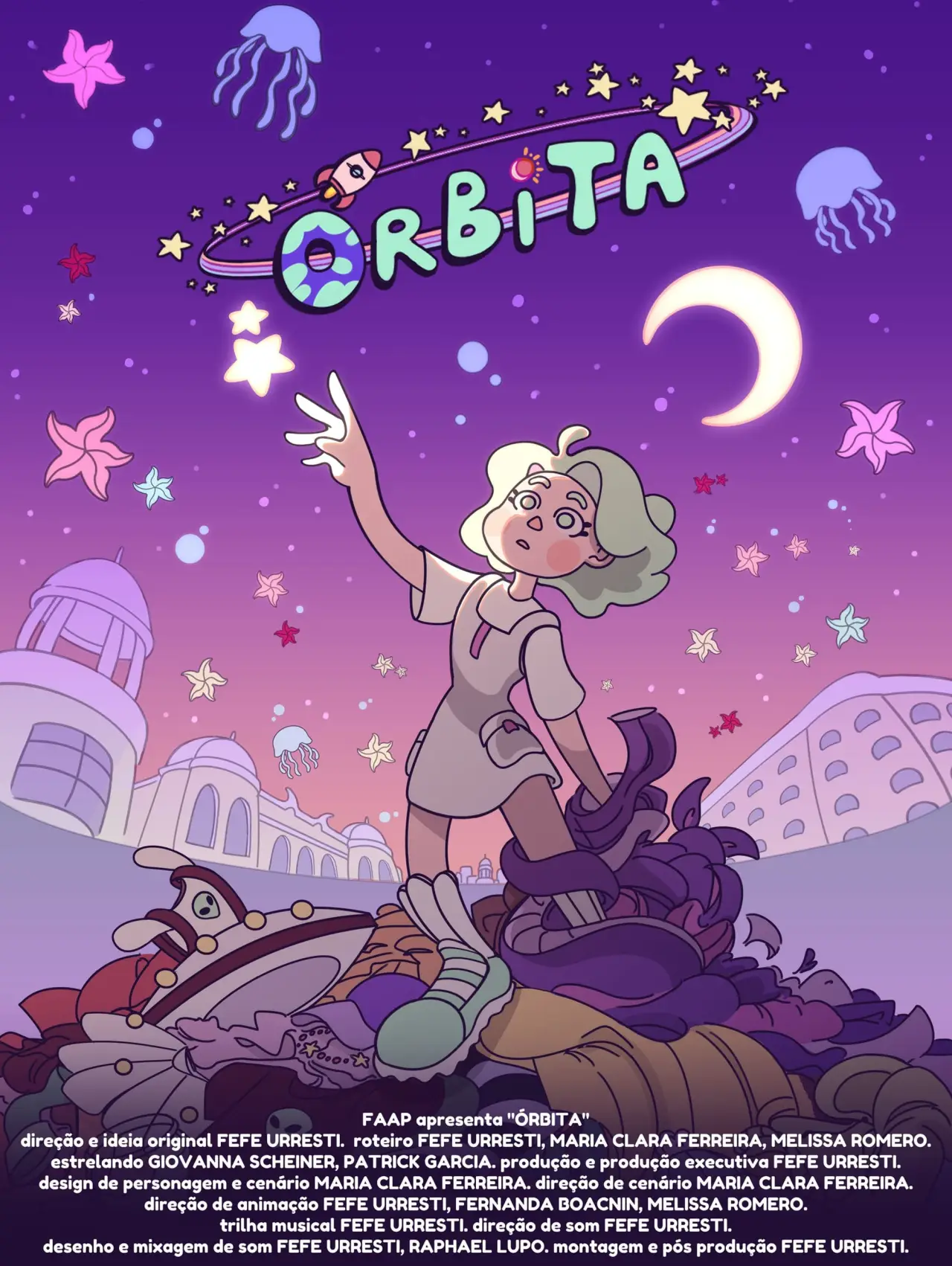 Plakat filmowy "Órbita"