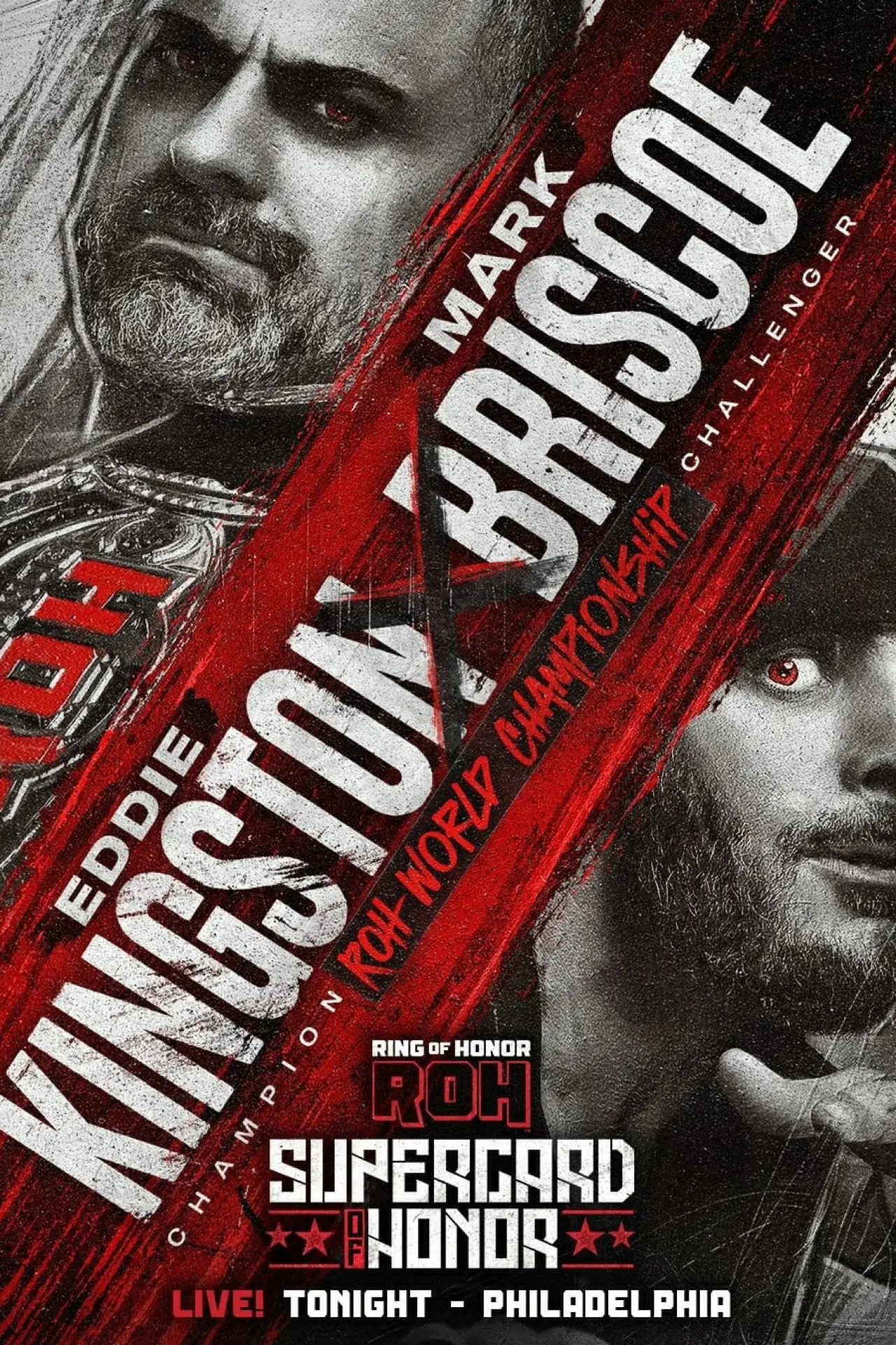 Plakat filmowy "ROH: Supercard of Honor 2024"