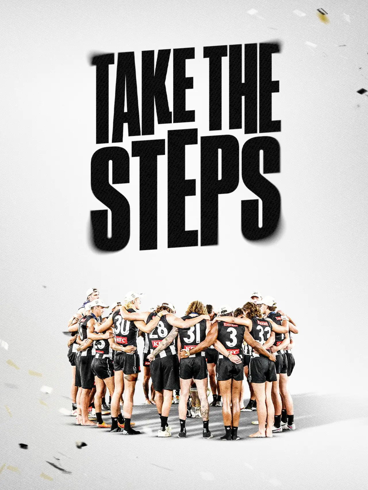 Plakat filmowy "Take the Steps"