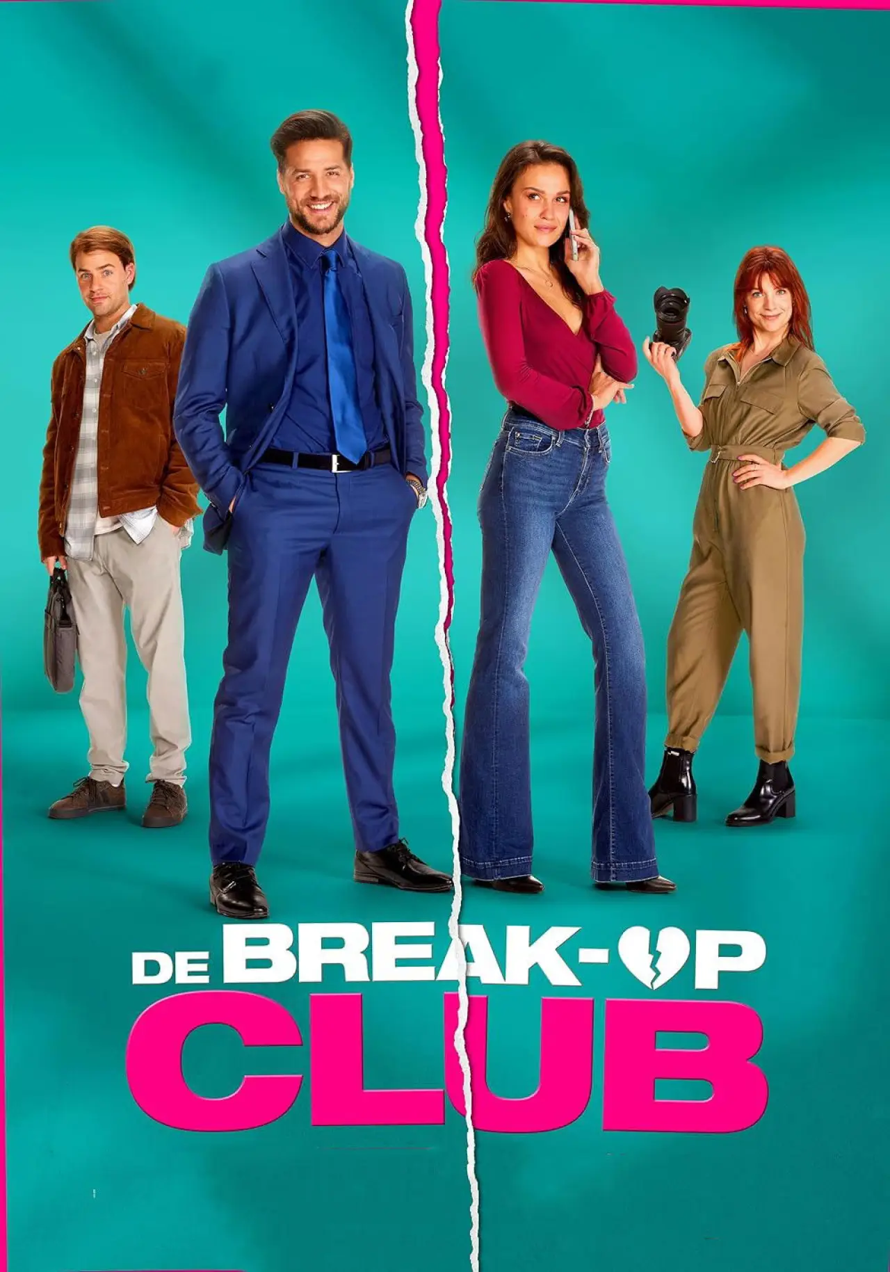 Plakat filmowy "De Break-Up Club"