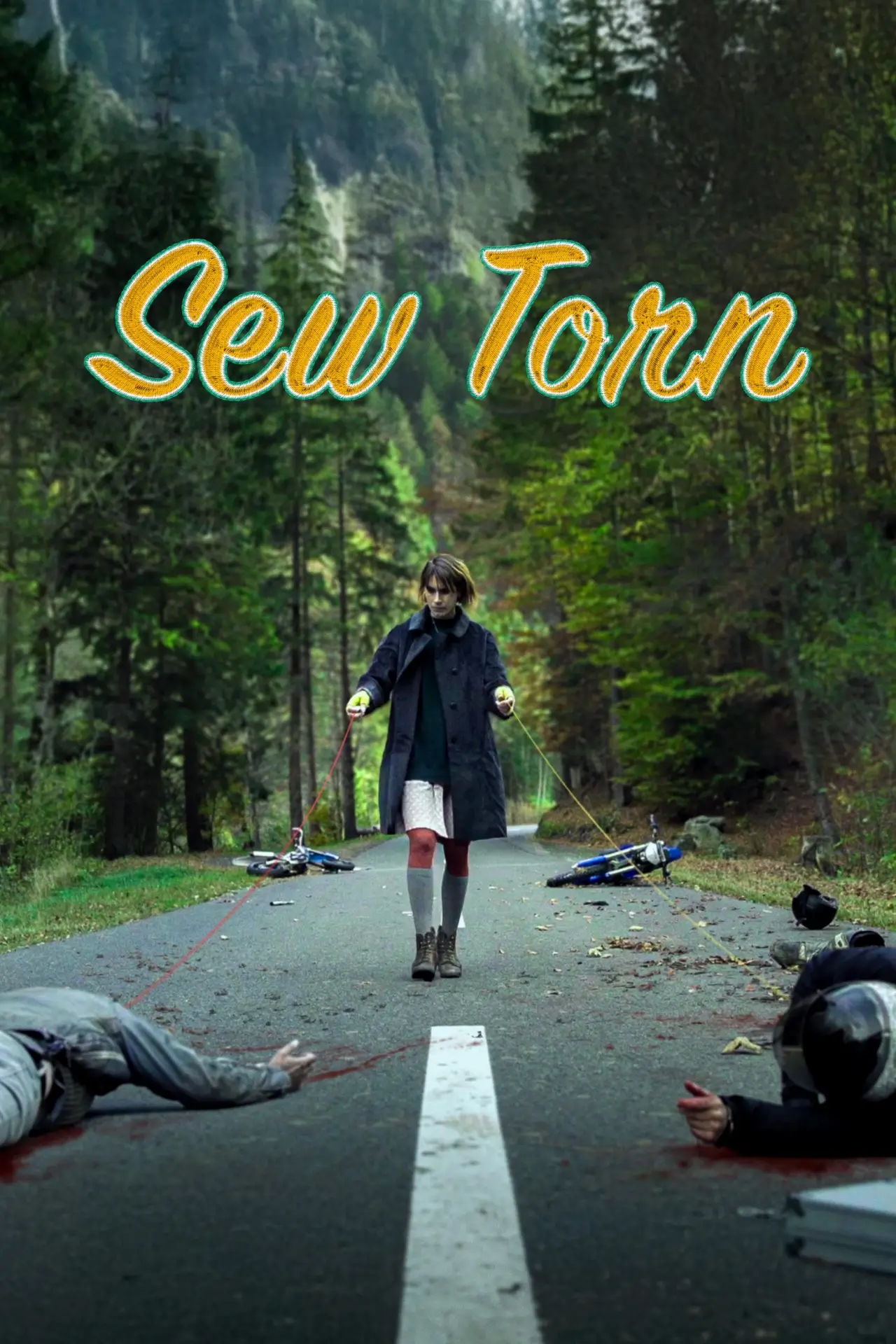 Plakat filmowy "Sew Torn"