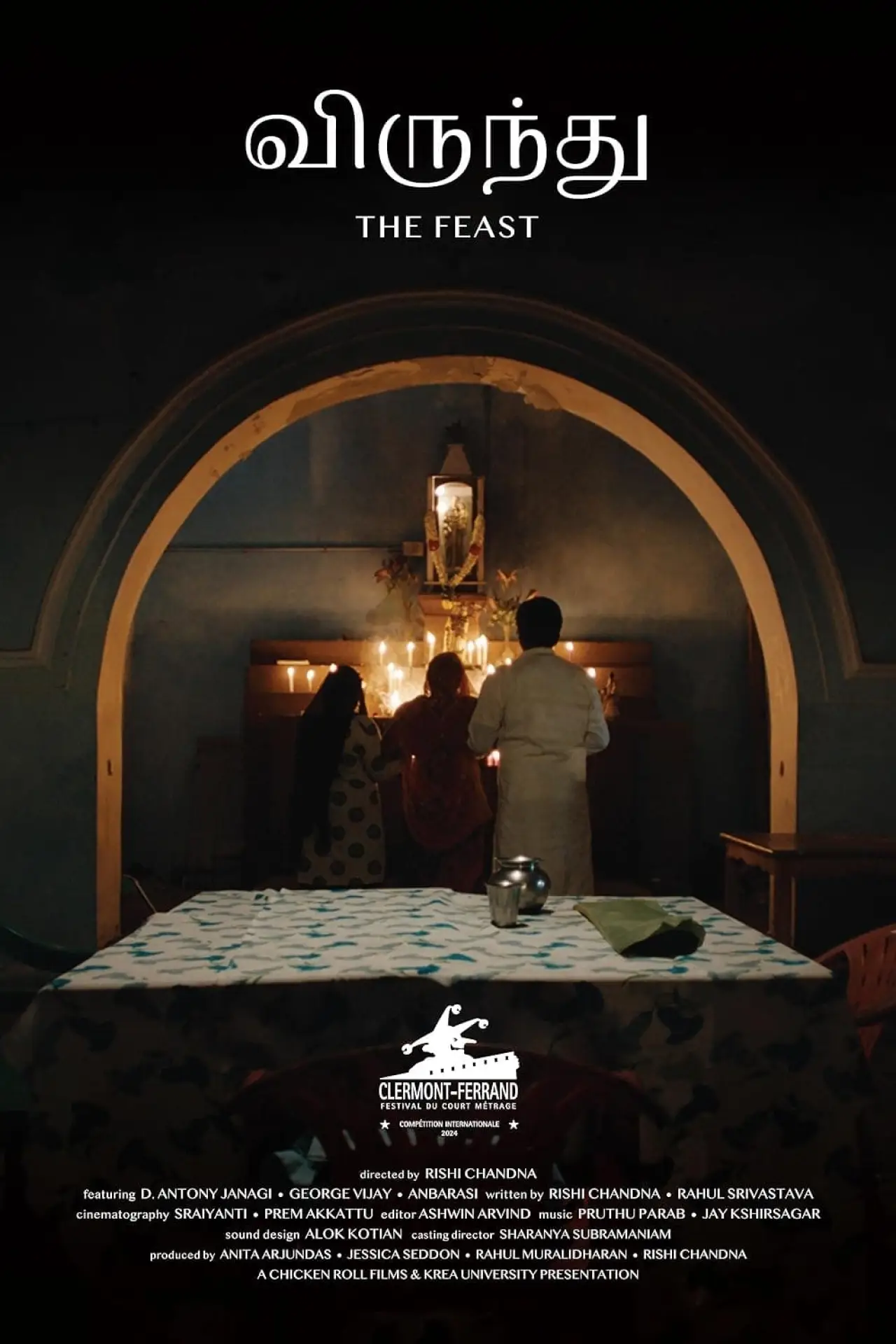 Plakat filmowy "Virundhu"