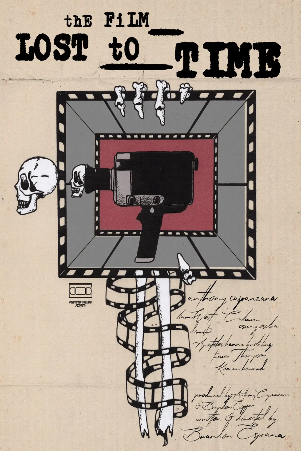 Plakat filmowy "The Film Lost To Time"