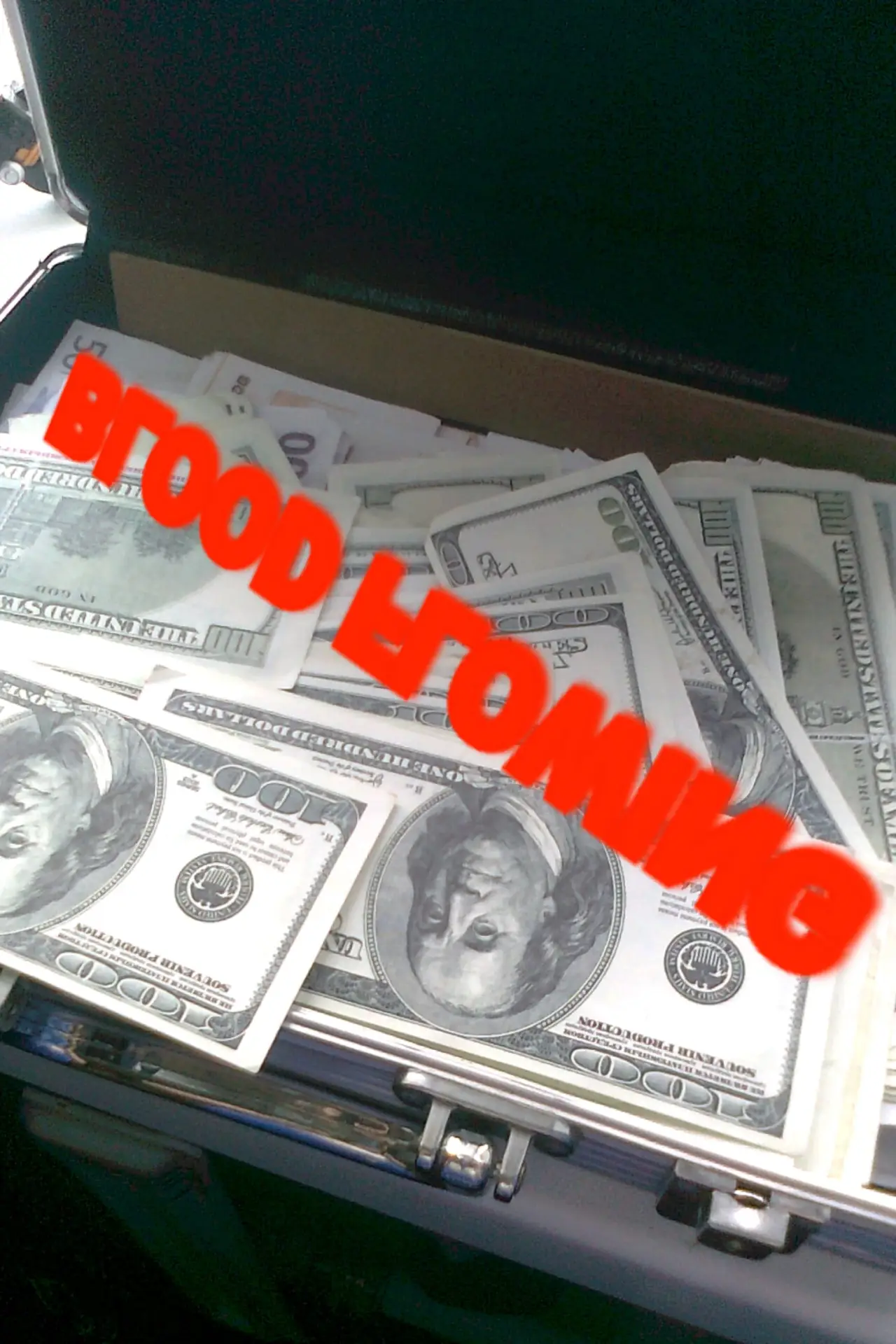 Plakat filmowy "Blood Flowing"