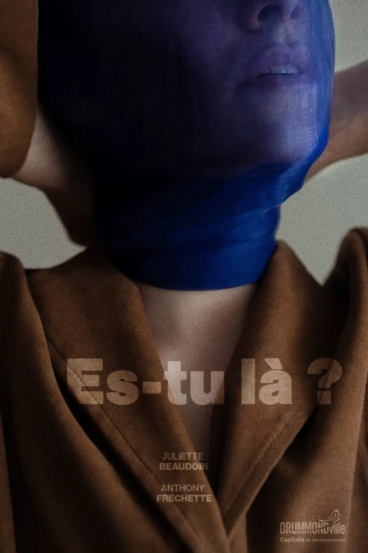 Plakat filmowy "Es-tu là?"