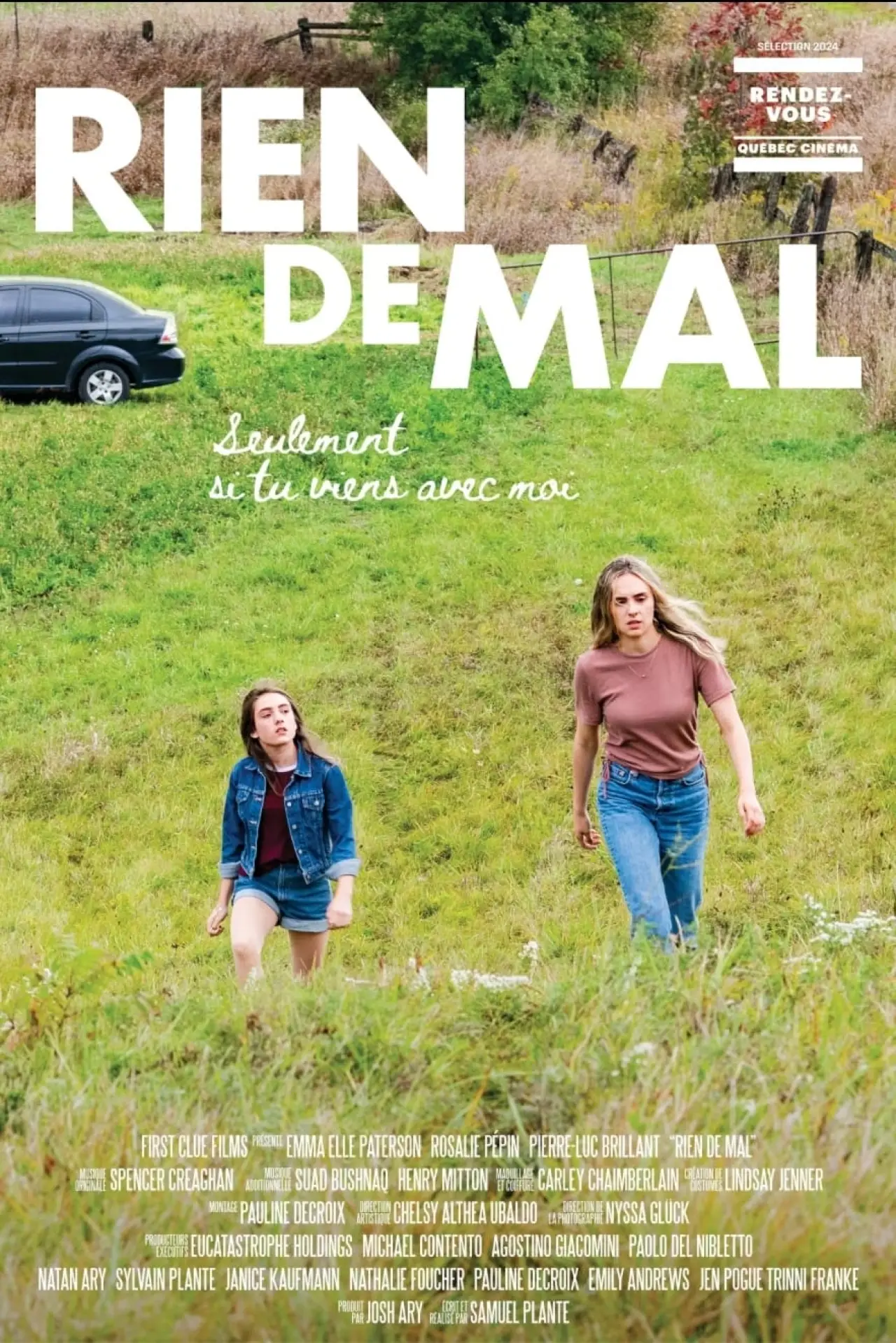 Plakat filmowy "Rien de mal"