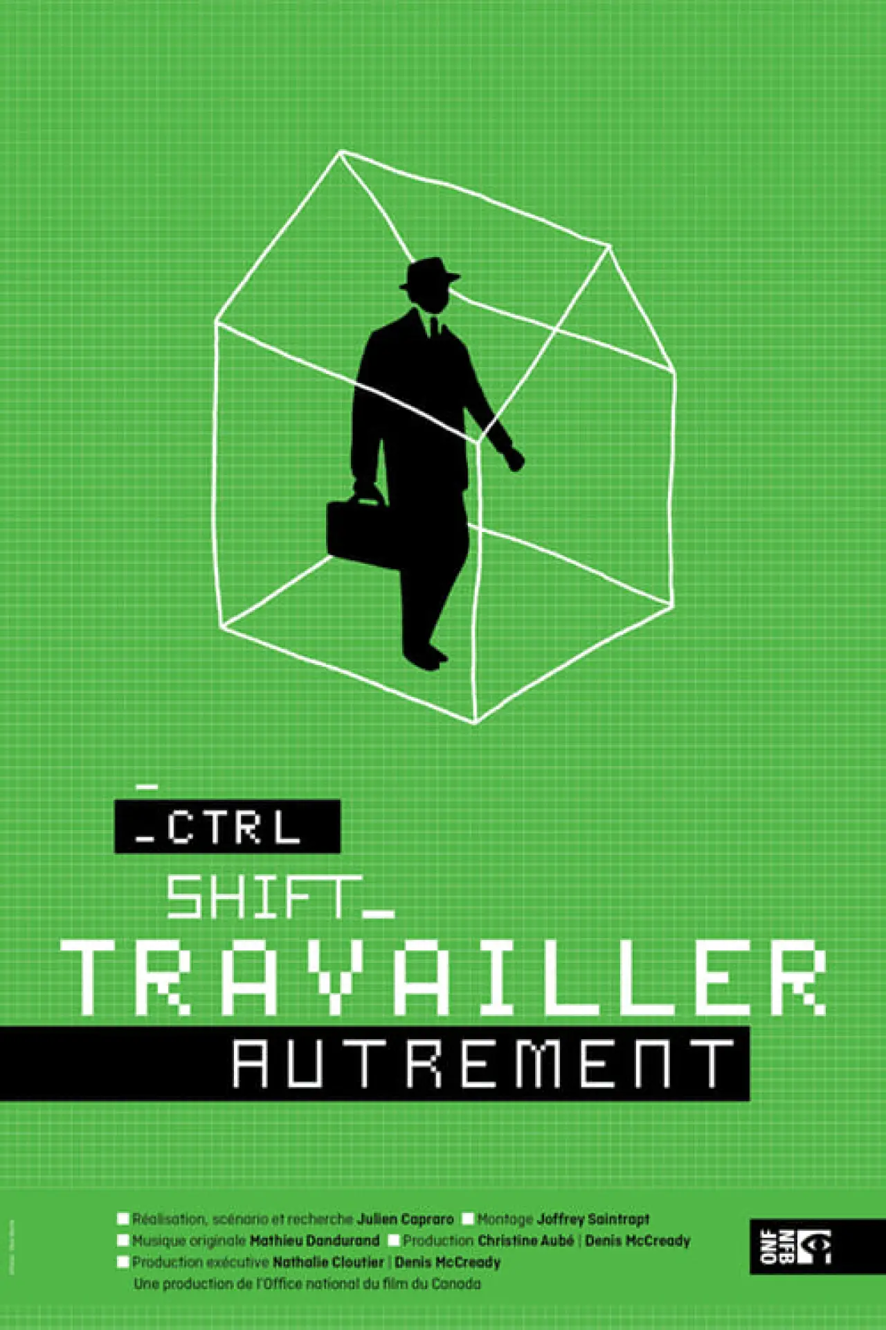 Plakat filmowy "Travailler autrement"