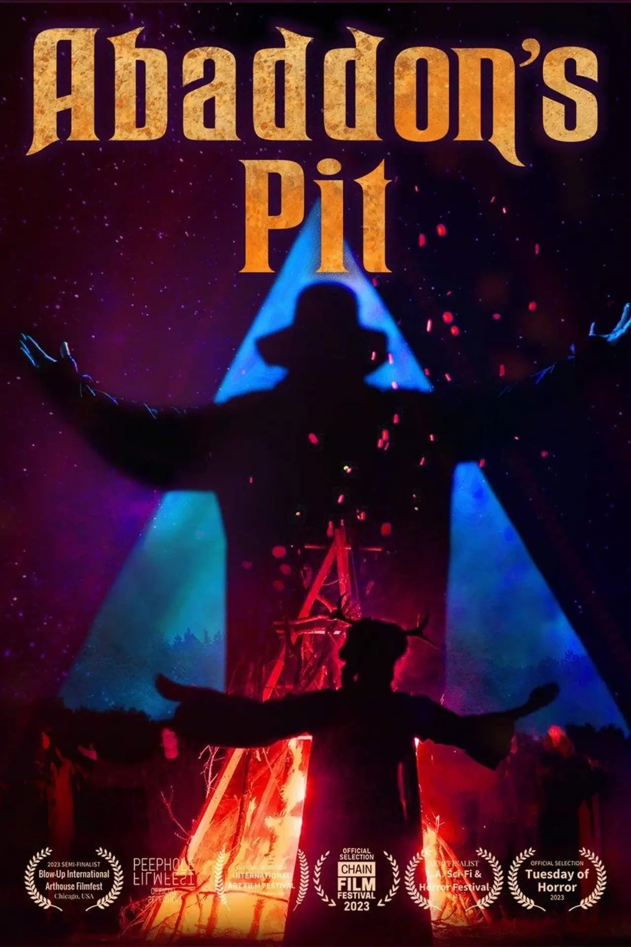 Plakat filmowy "Abaddon