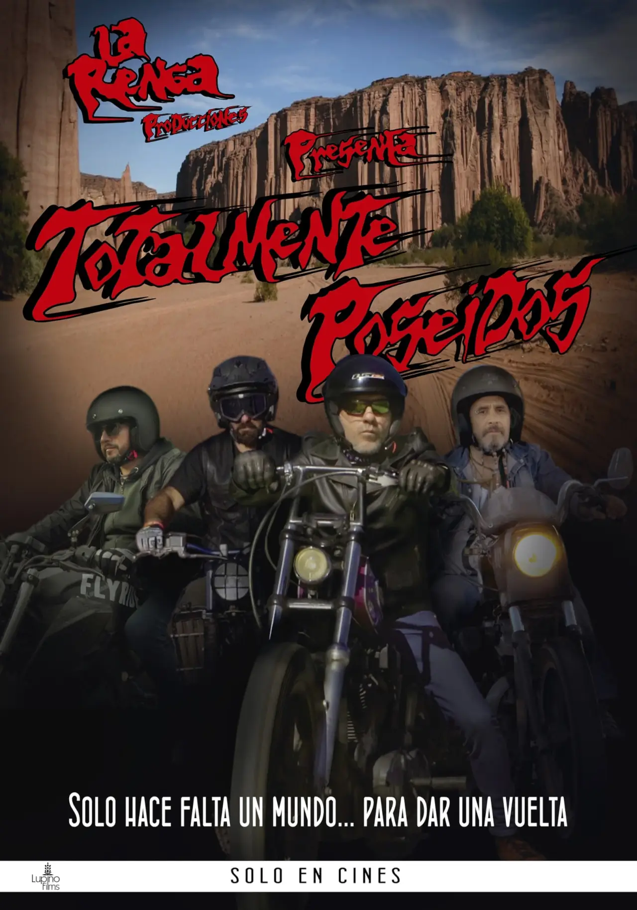 Plakat filmowy "La Renga: Totalmente poseídos"