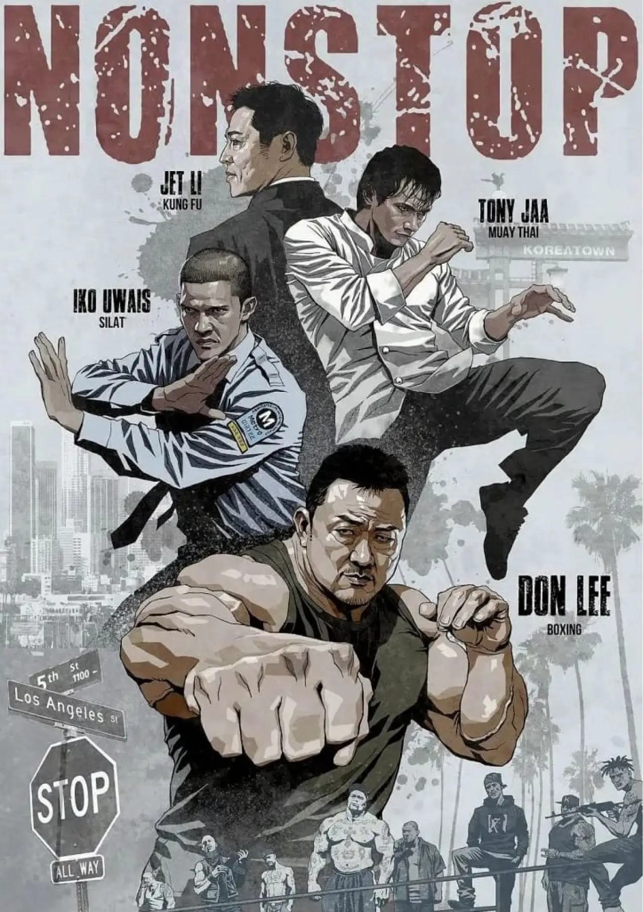 Plakat filmowy "Nonstop"