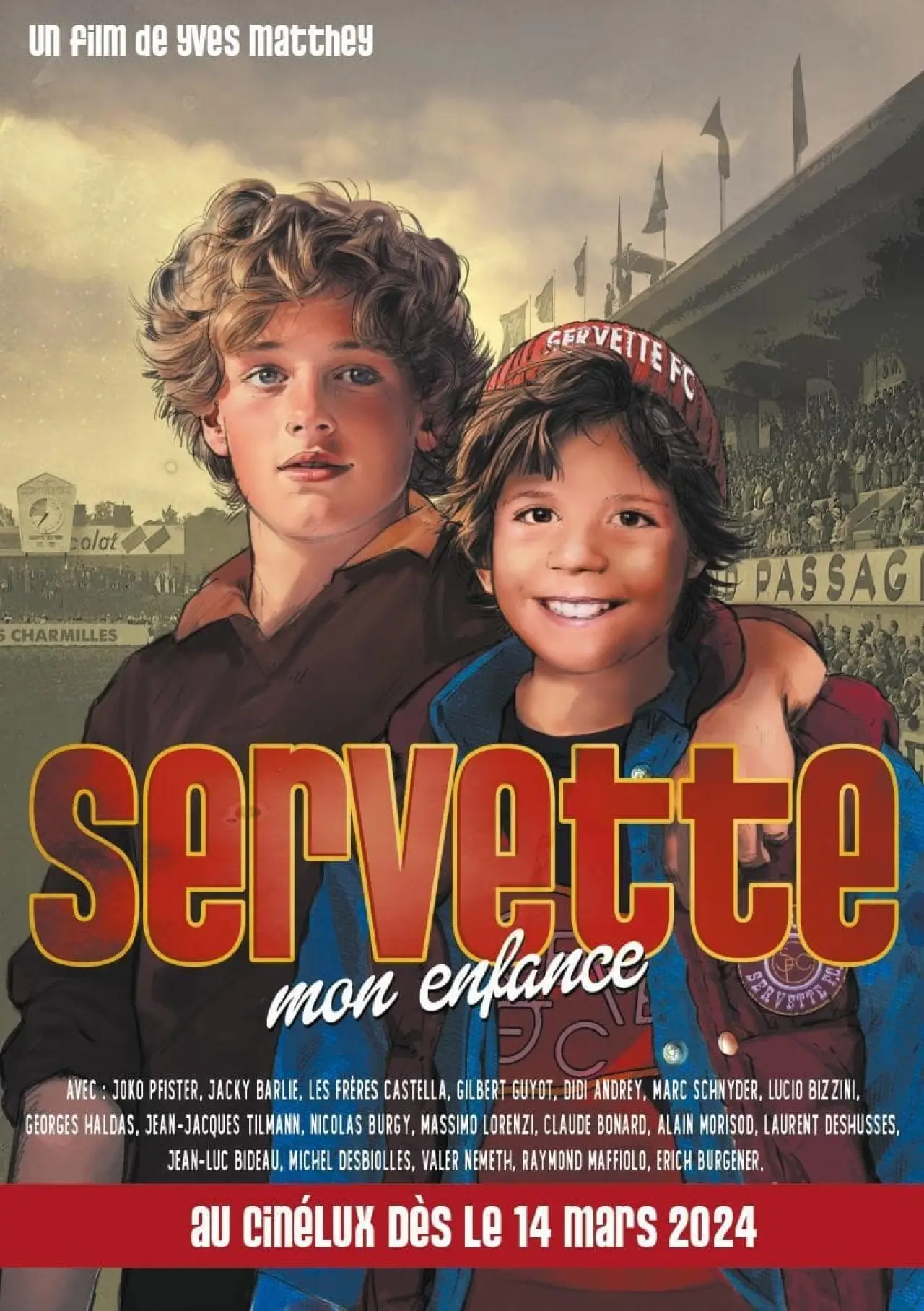 Plakat filmowy "Servette mon enfance"