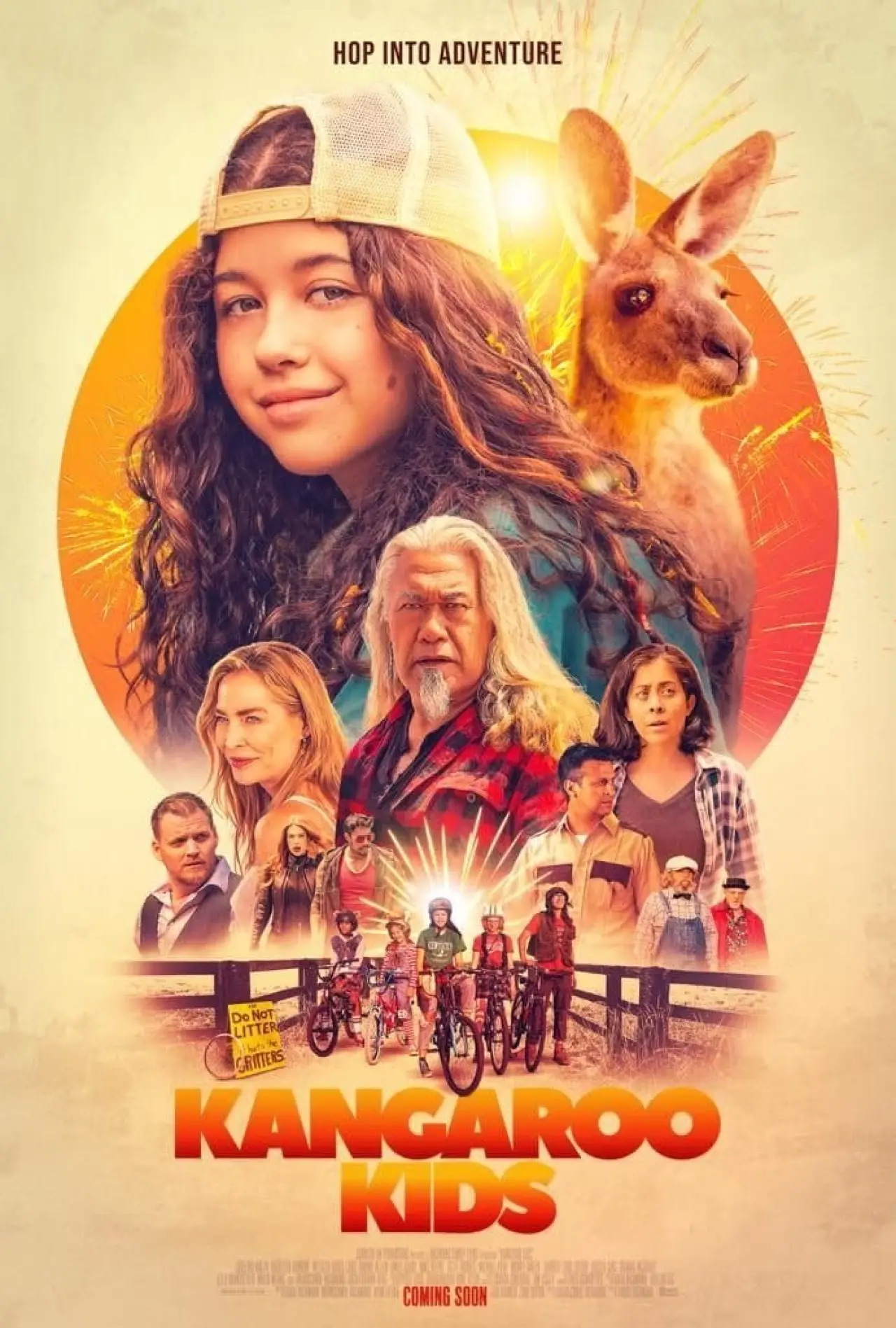 Plakat filmowy "Kangaroo Kids"