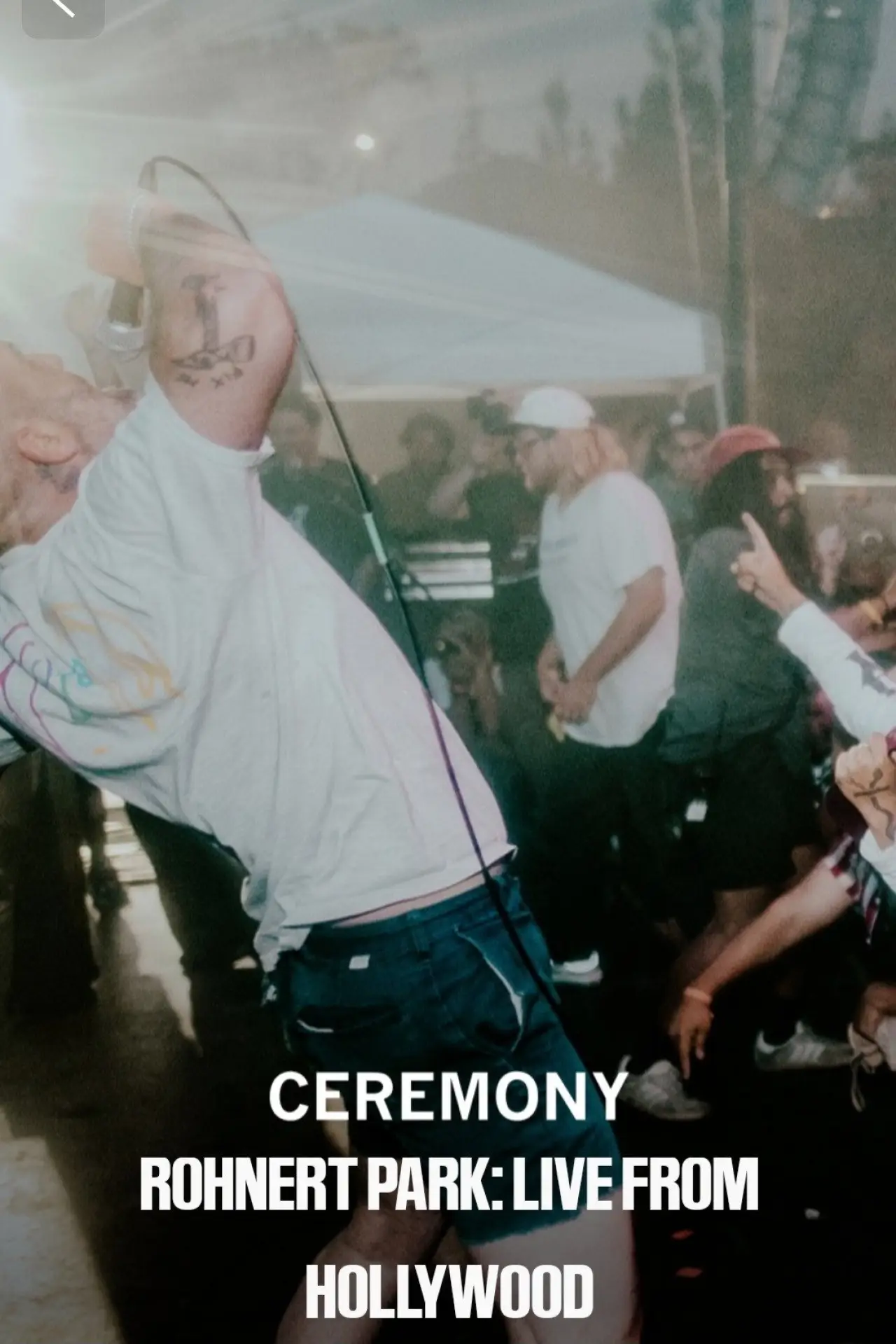 Plakat filmowy "Ceremony Rohnert Park: Live From Hollywood"