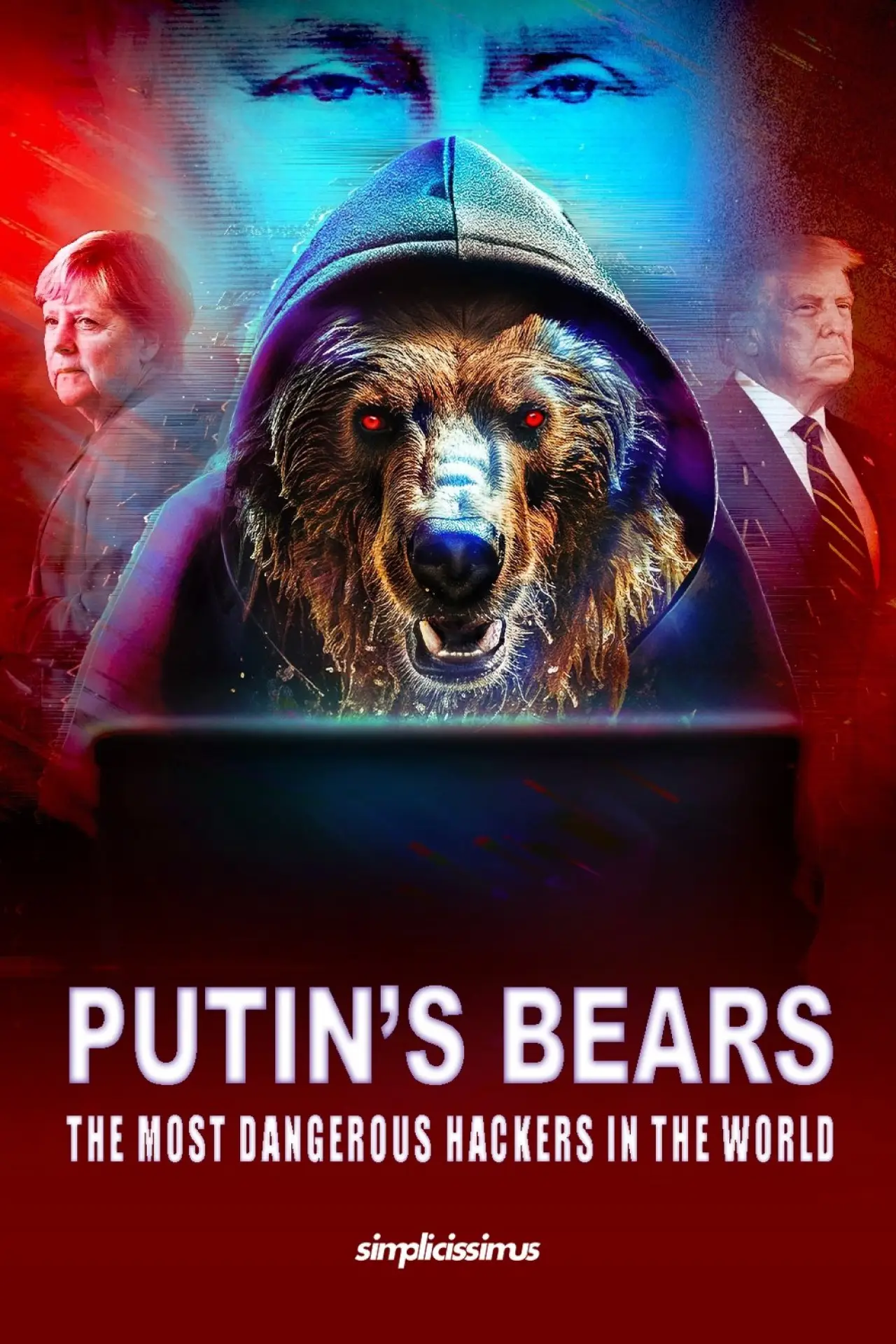 Plakat filmowy "Putins Bären - Die gefährlichsten Hacker der Welt"