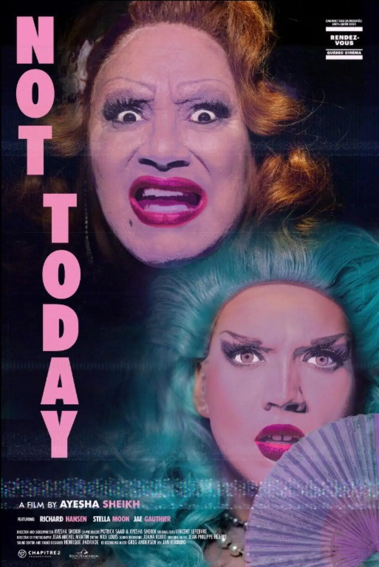 Plakat filmowy "Not Today"