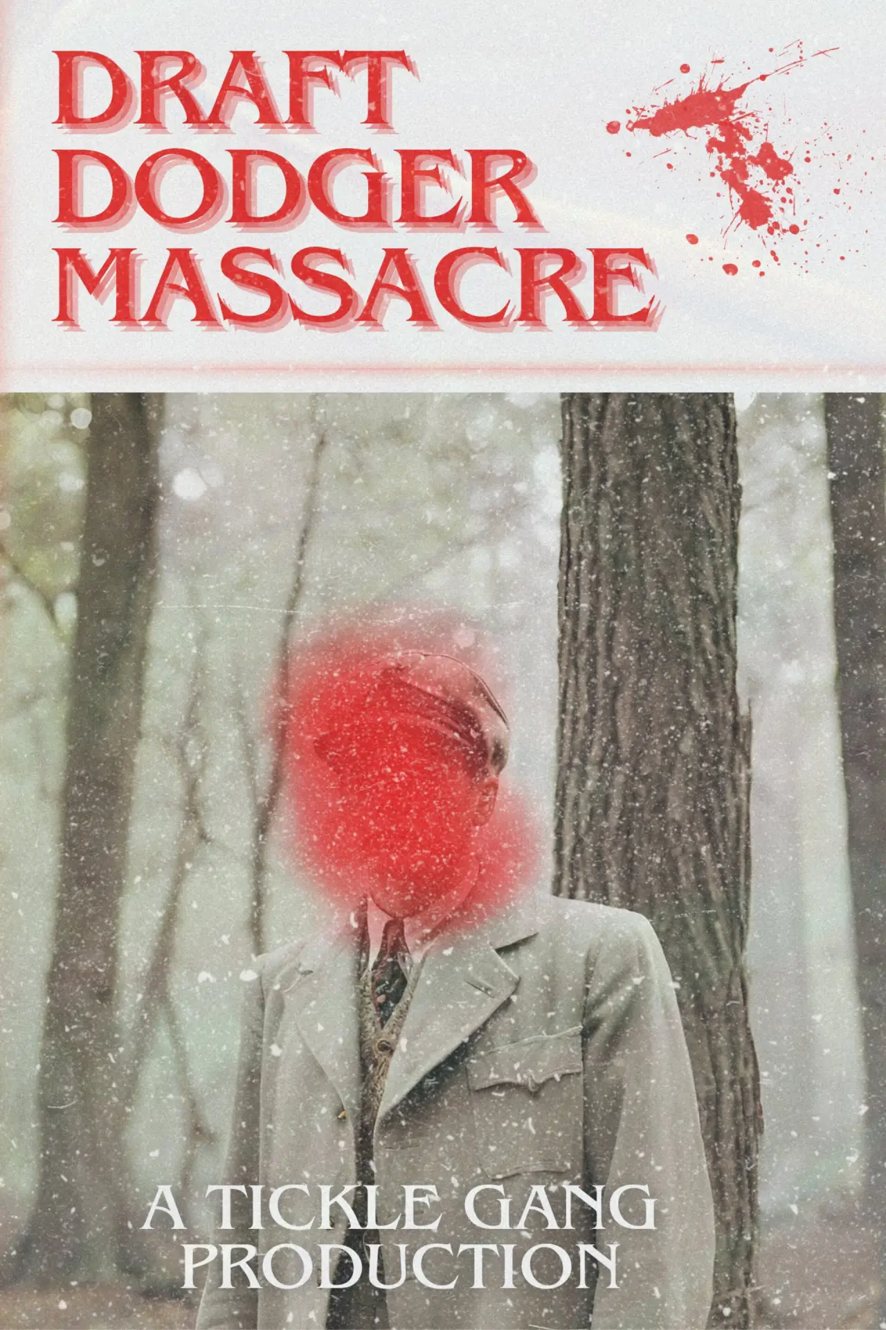 Plakat filmowy "Draft Dodger Massacre"