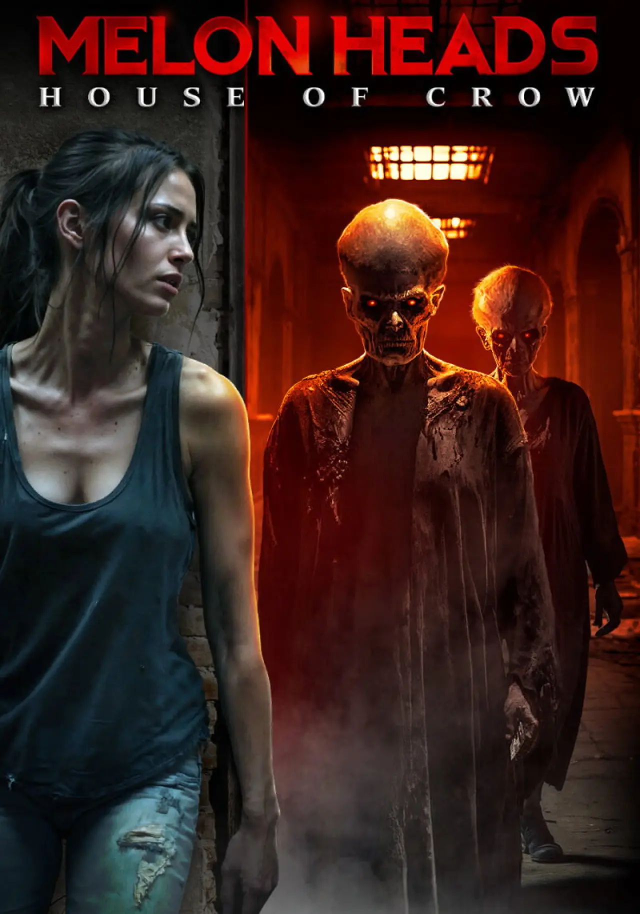 Plakat filmowy "The Melon Heads: House of Crow"