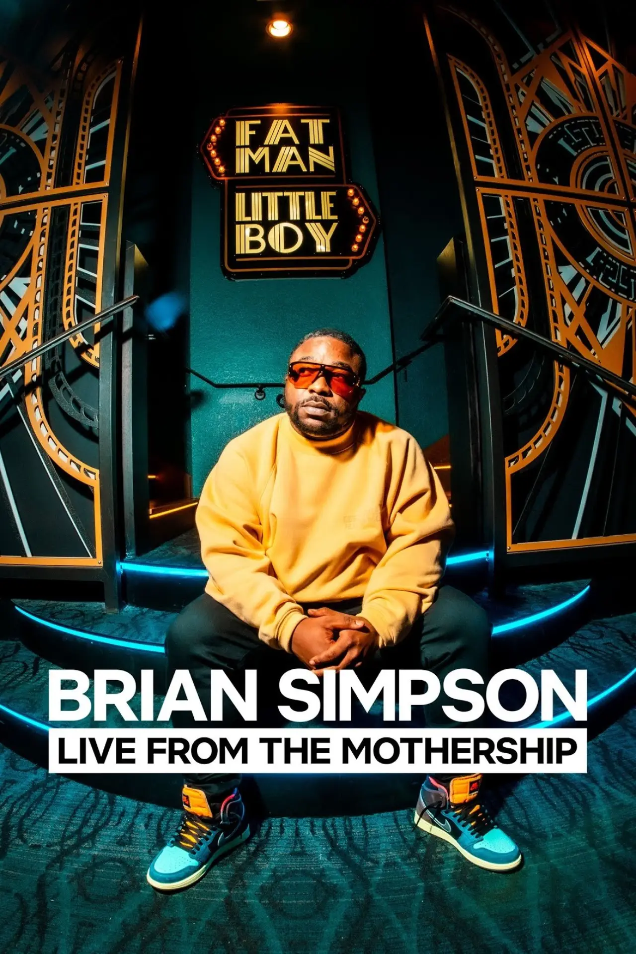 Plakat filmowy "Brian Simpson: Live from the Mothership"