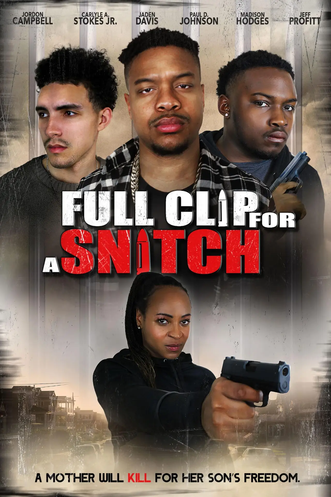 Plakat filmowy "Full Clip for a Snitch"