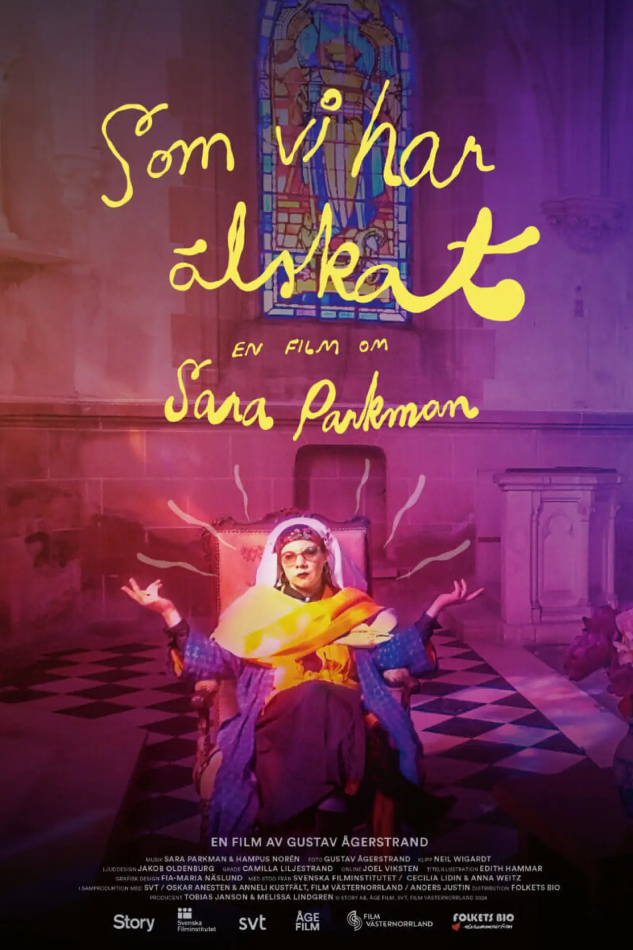 Plakat filmowy "Som vi har älskat"