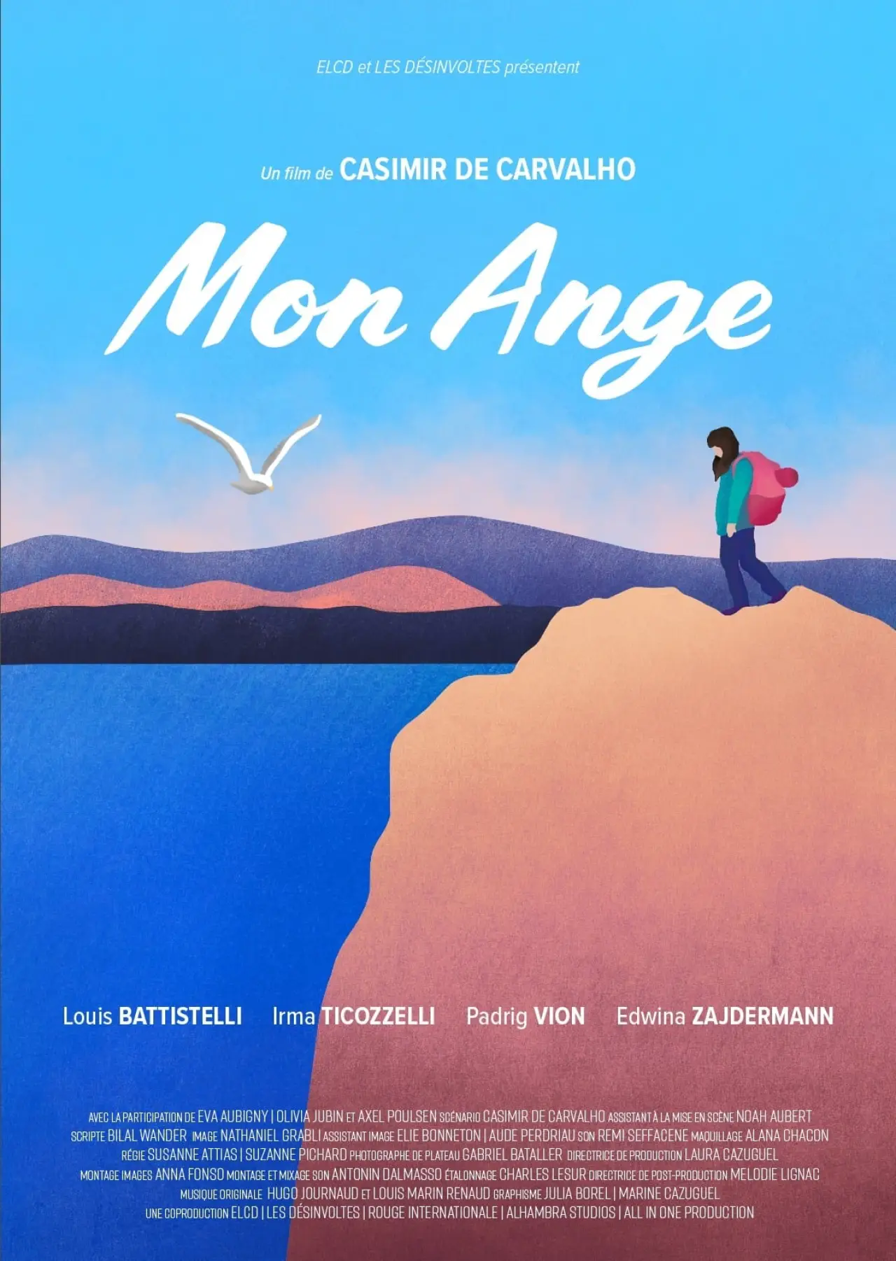 Plakat filmowy "Mon Ange"