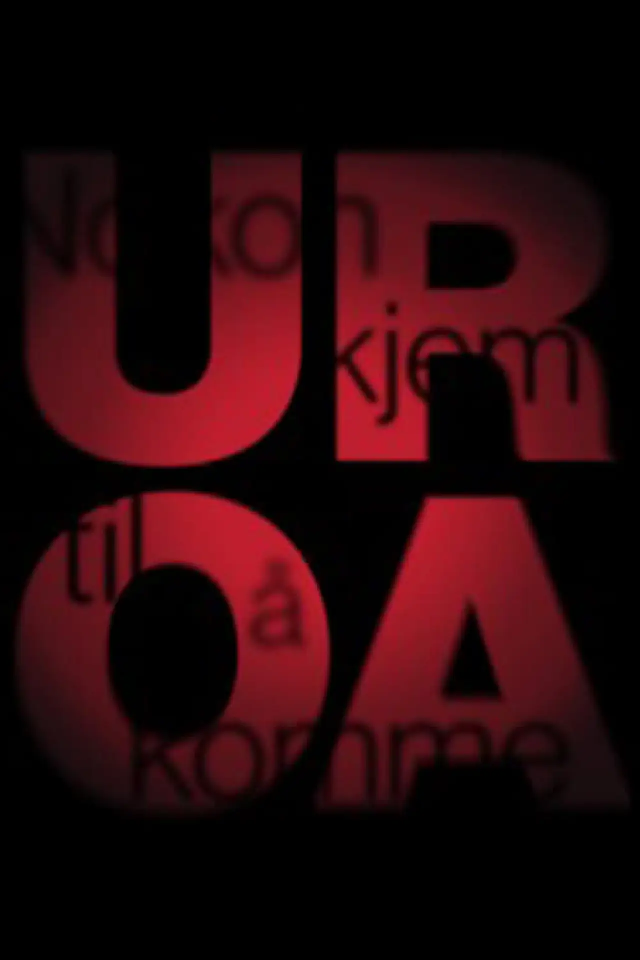 Plakat filmowy "Uroa (Nokon kjem til å komme)"