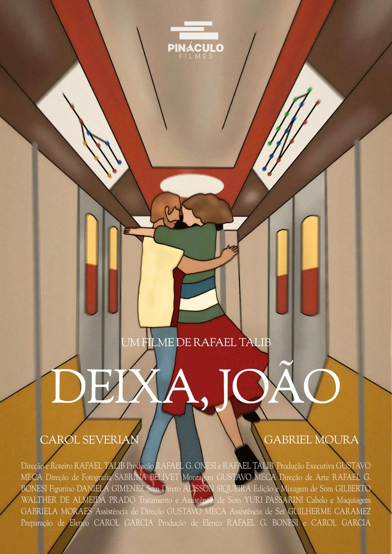 Plakat filmowy "Deixa, João"