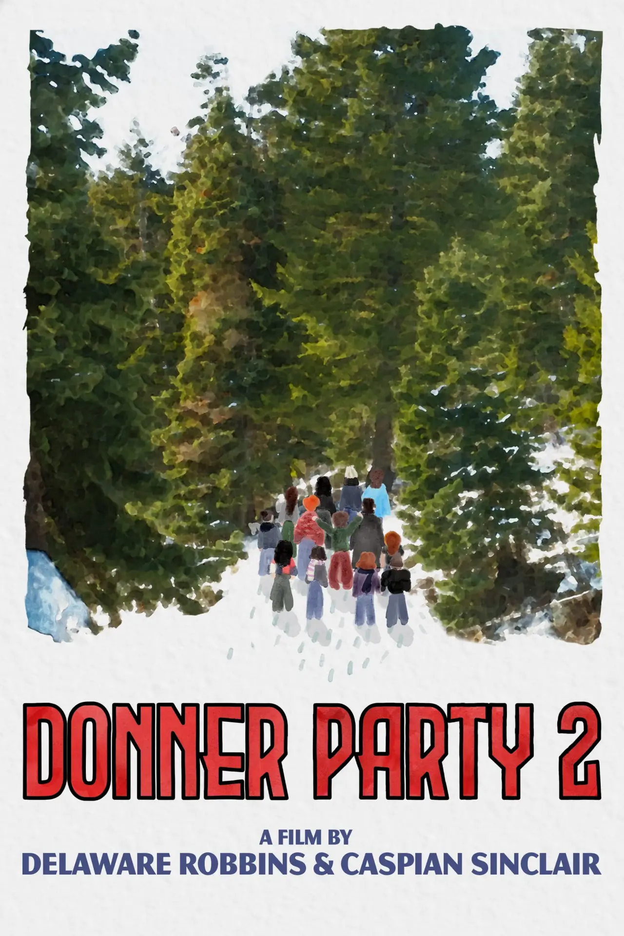 Plakat filmowy "Donner Party 2"