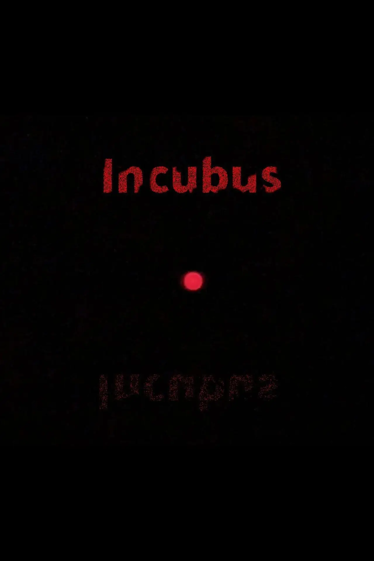 Plakat filmowy "Incubus"