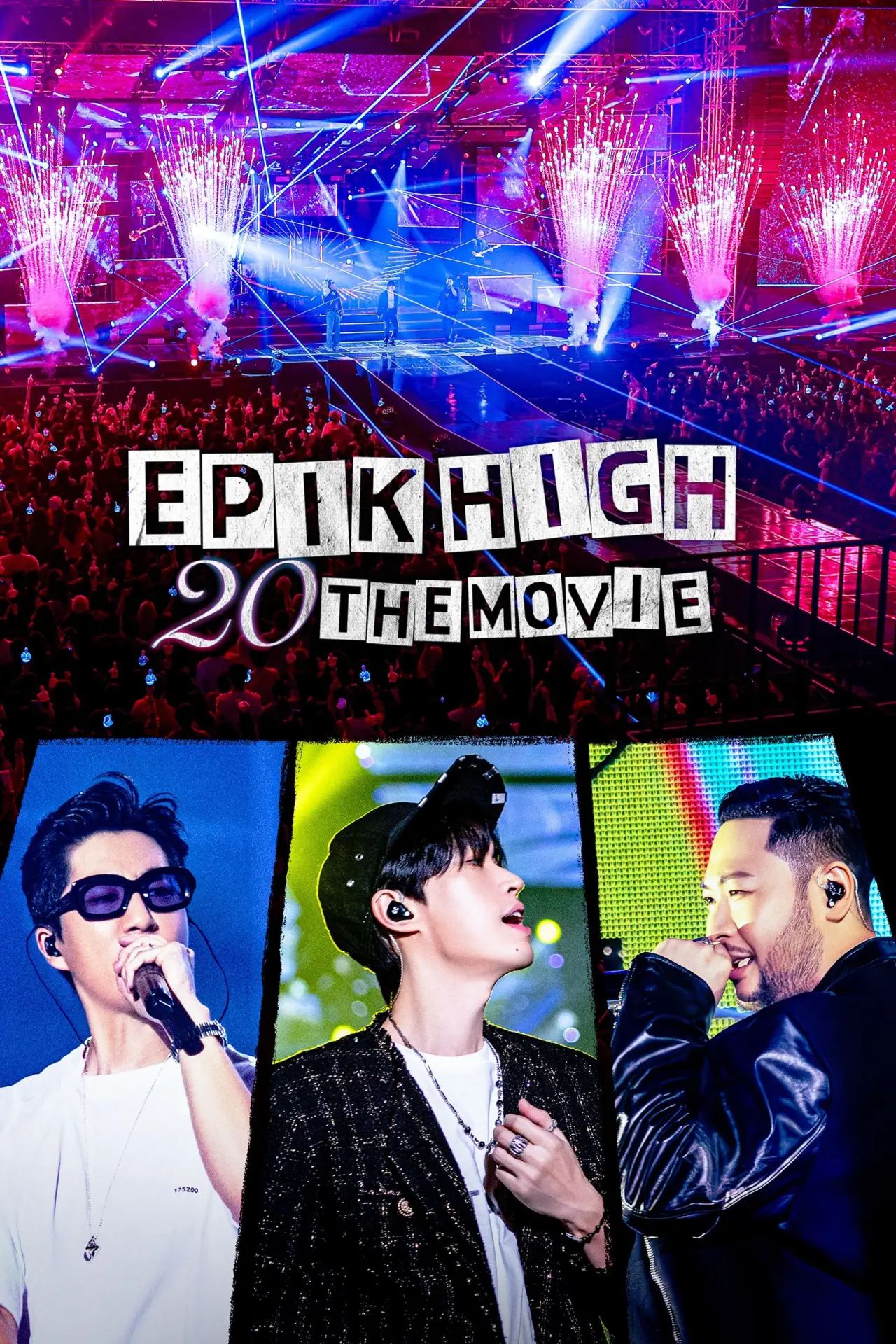 Plakat filmowy "에픽하이 20 더 무비"