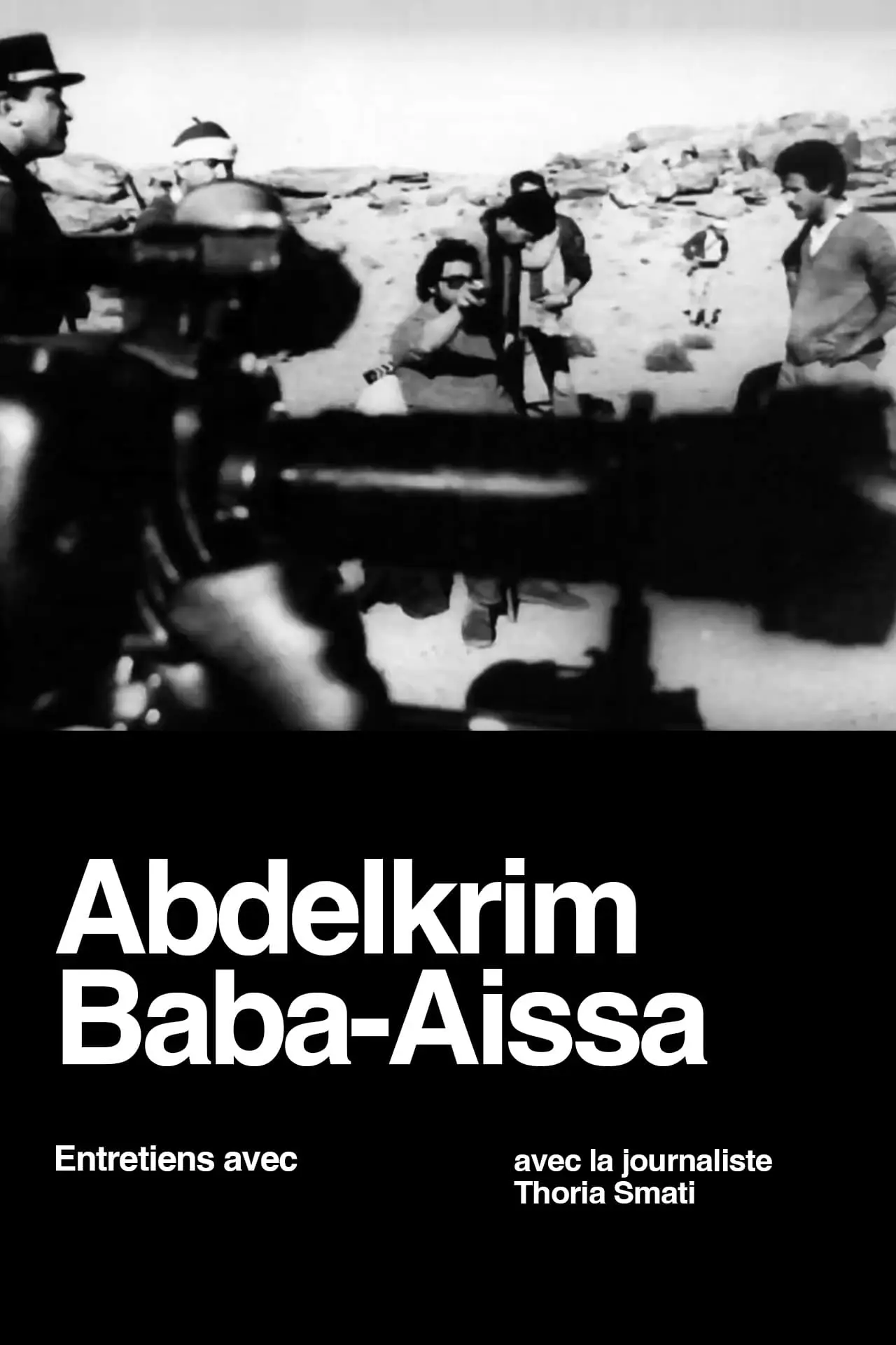 Plakat filmowy "Entretiens avec Abdelkrim Baba Aissa"