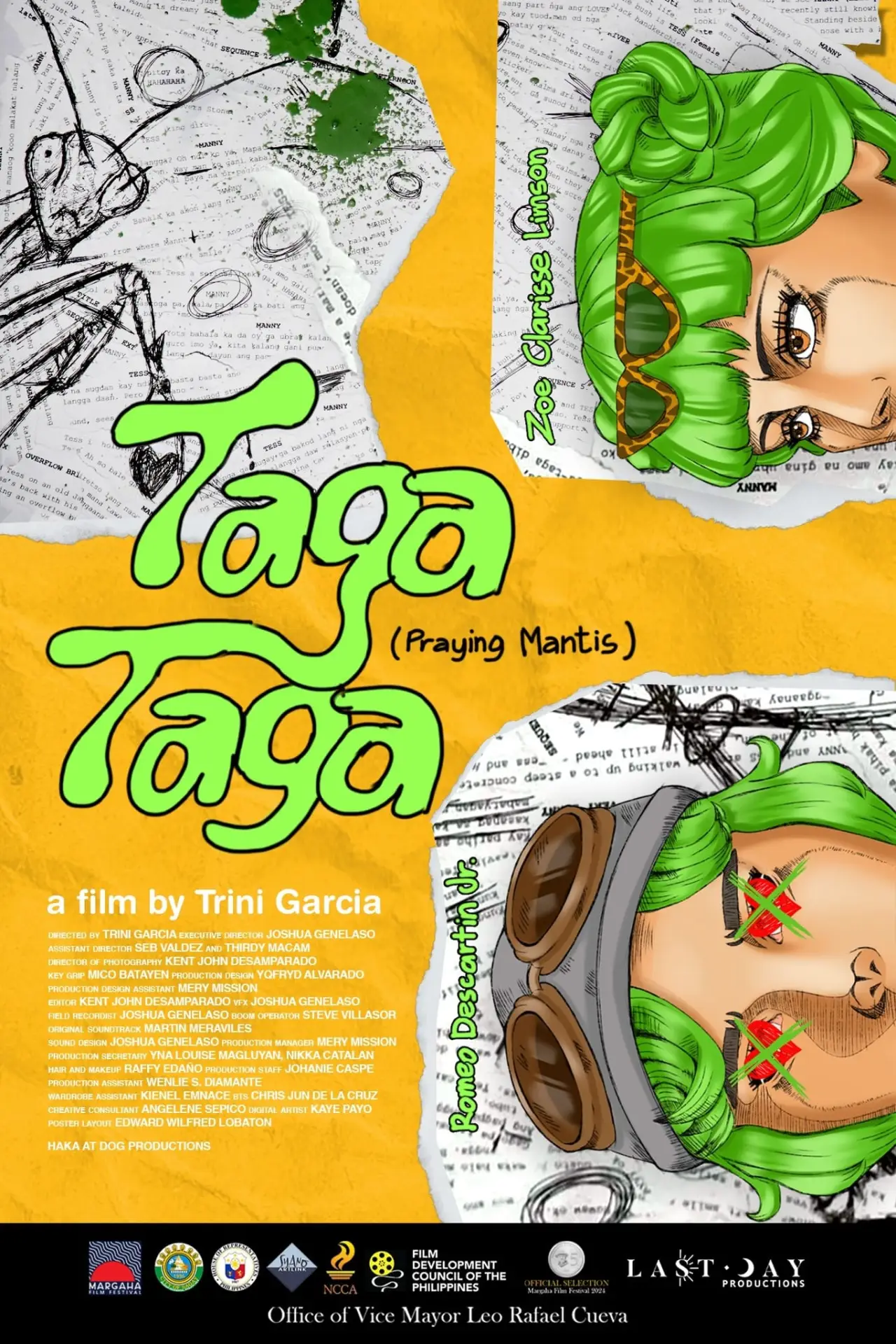 Plakat filmowy "Taga-Taga"