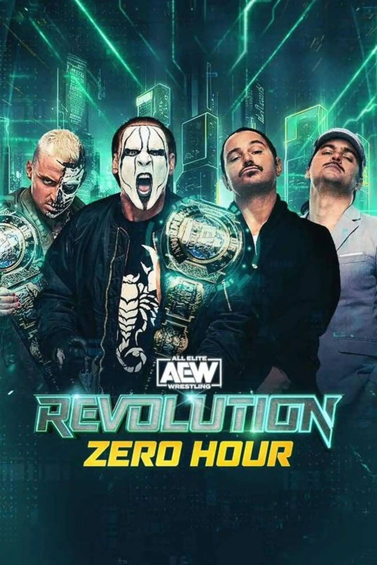 Plakat filmowy "AEW Revolution 2024: Zero Hour"