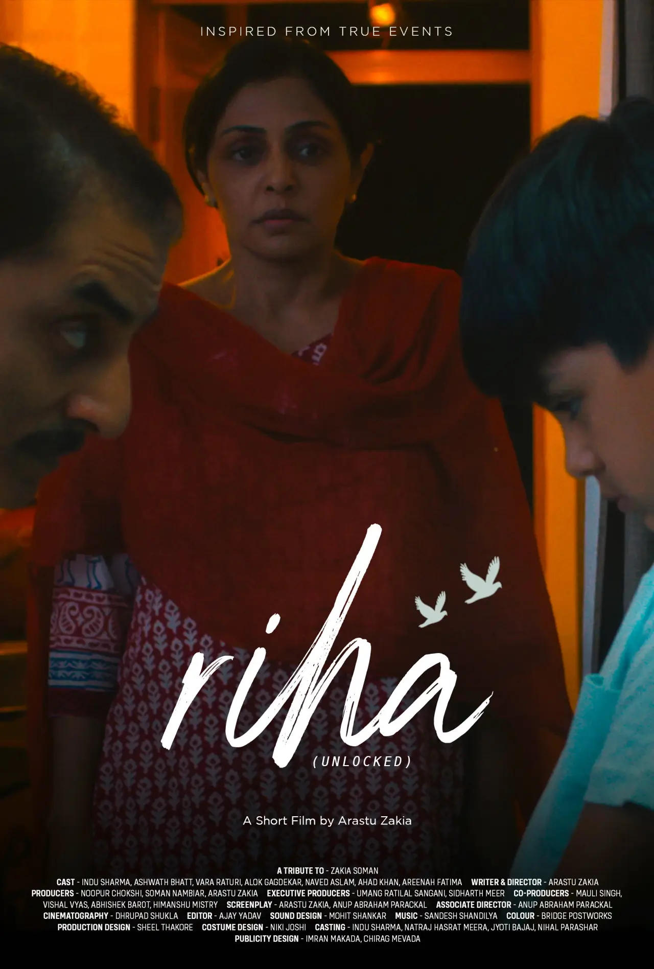 Plakat filmowy "Riha"