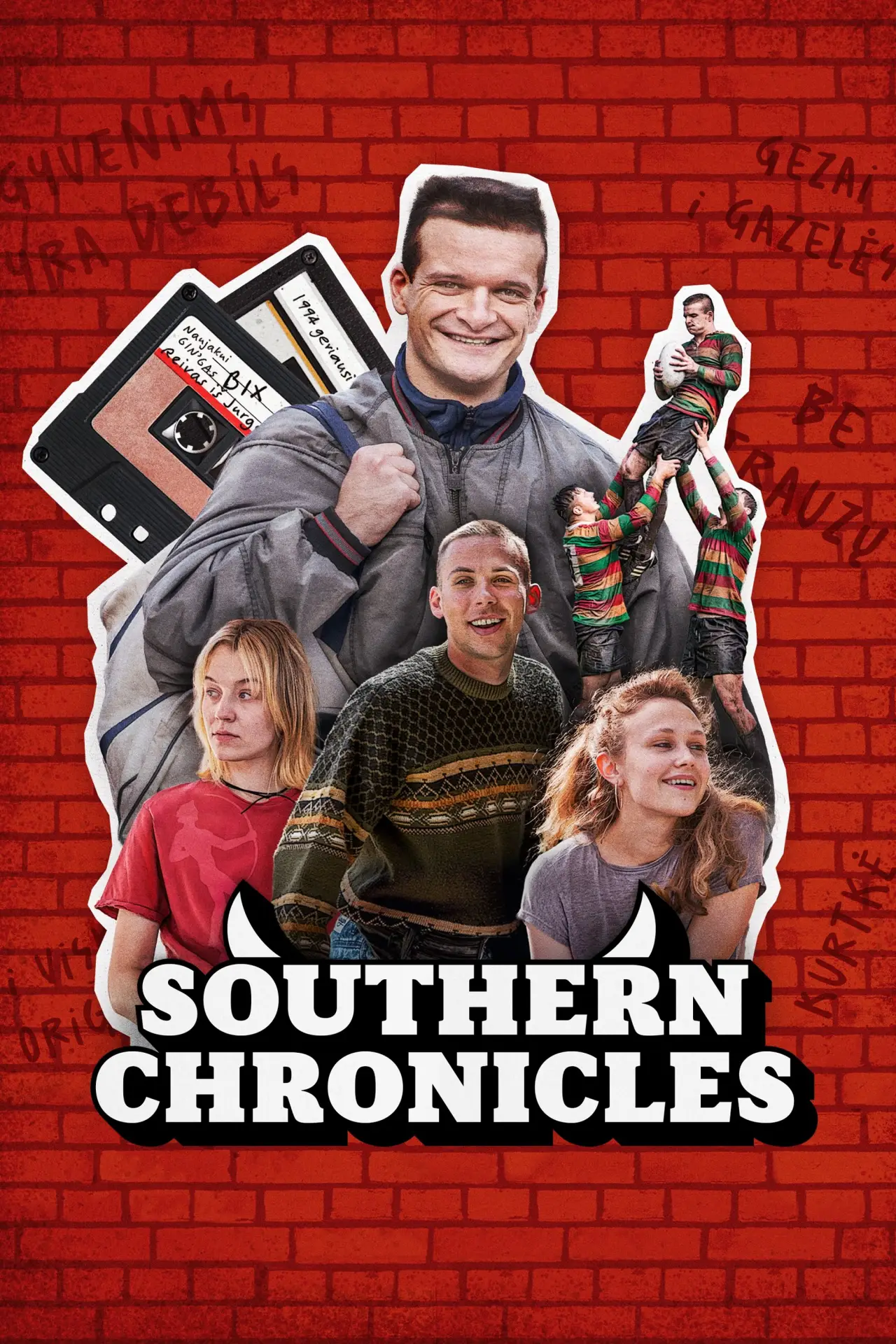 Plakat filmowy "Pietinia Kronikas"
