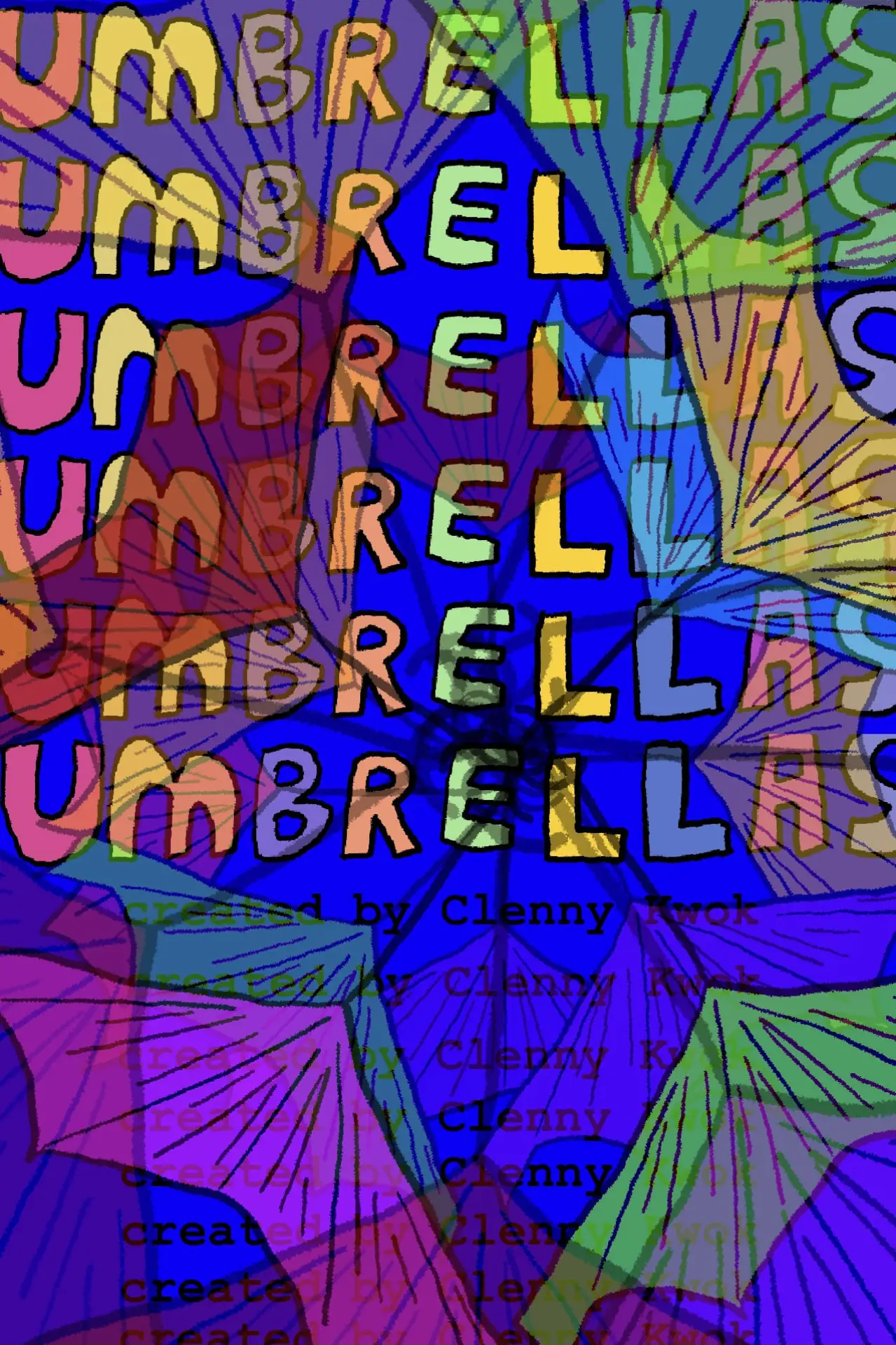 Plakat filmowy "Umbrellas"