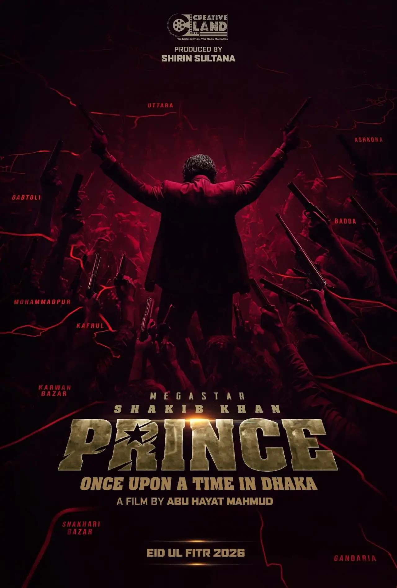 Plakat filmowy "Prince: Once Upon a Time in Dhaka"