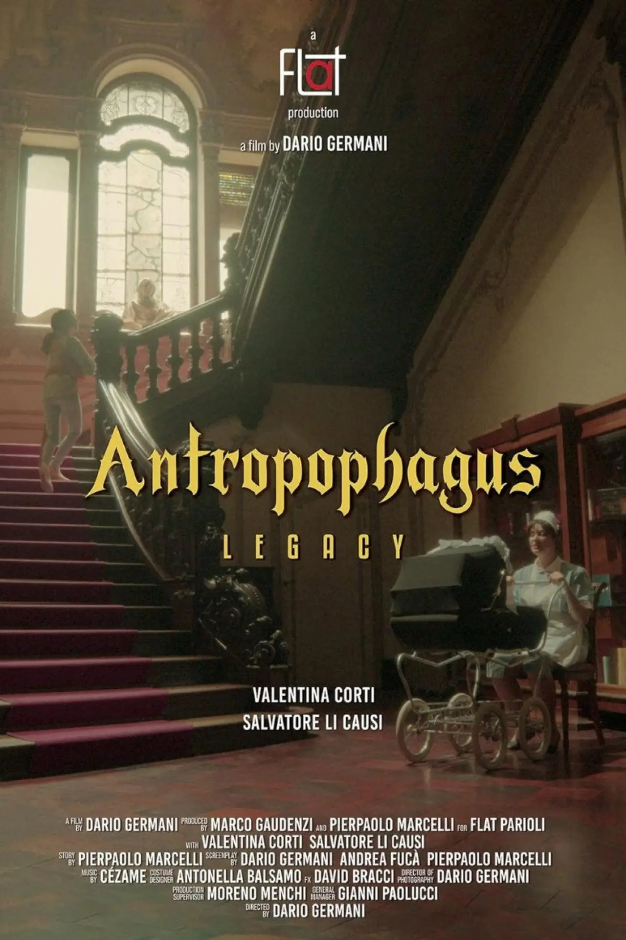 Plakat filmowy "Antropophagus - Le origini"
