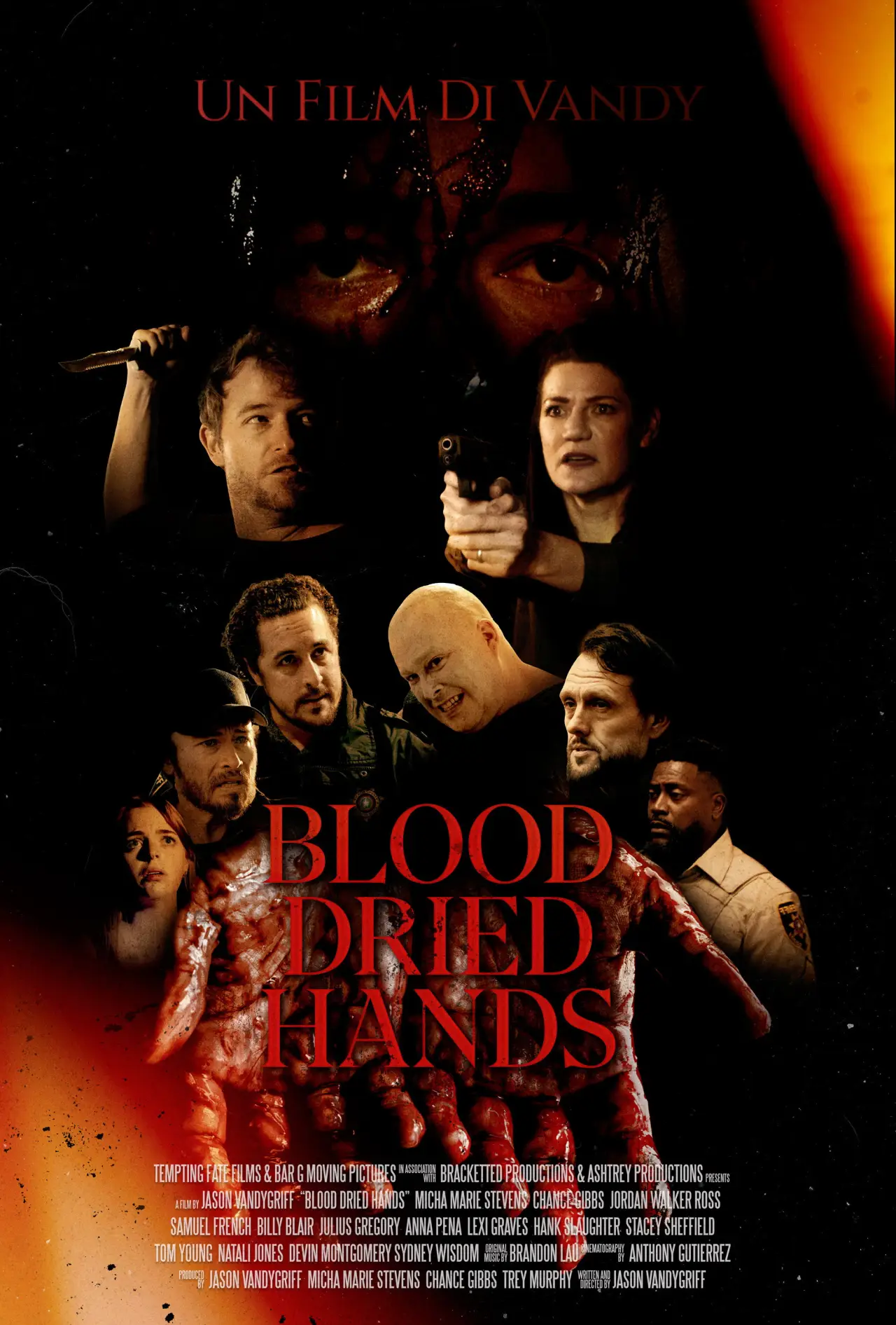 Plakat filmowy "Blood Dried Hands"