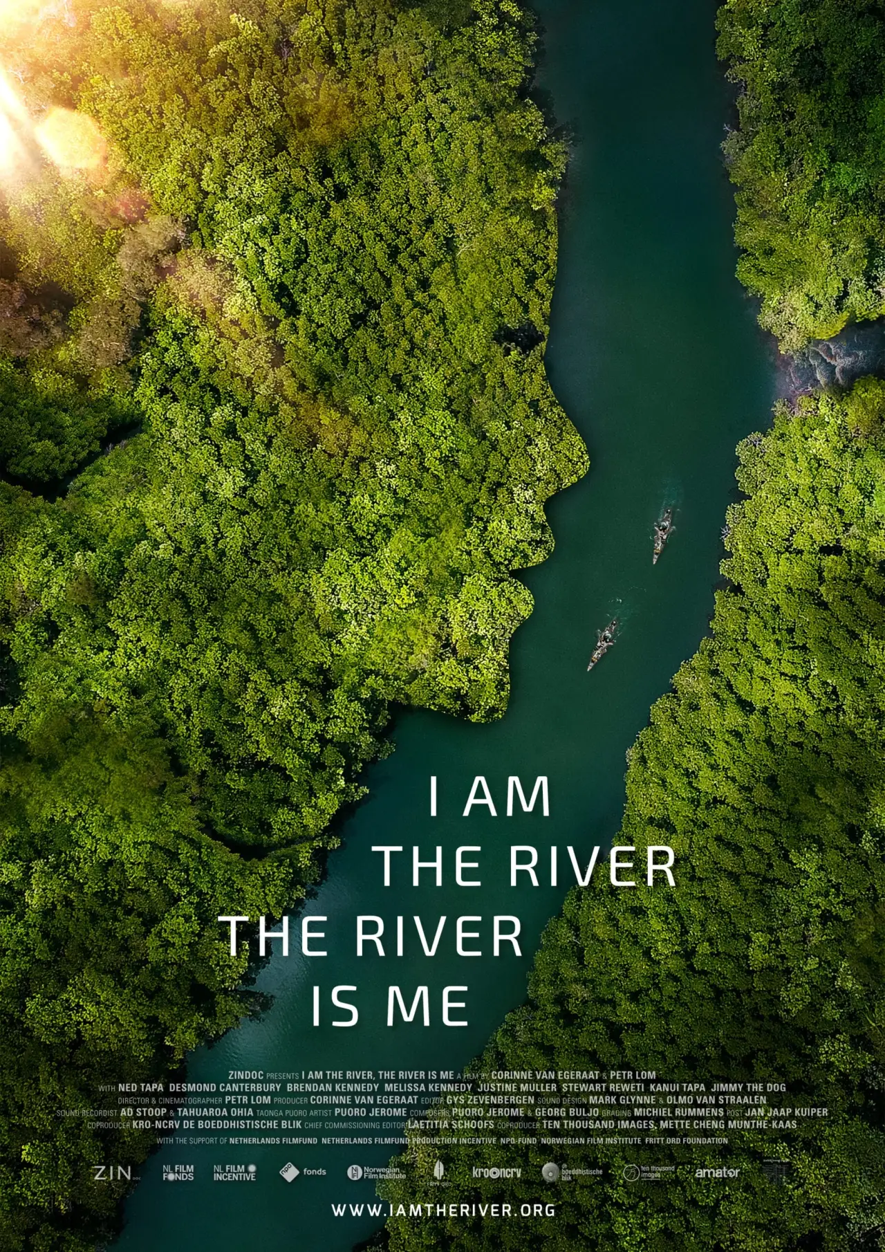 Plakat filmowy "I Am the River, the River Is Me"