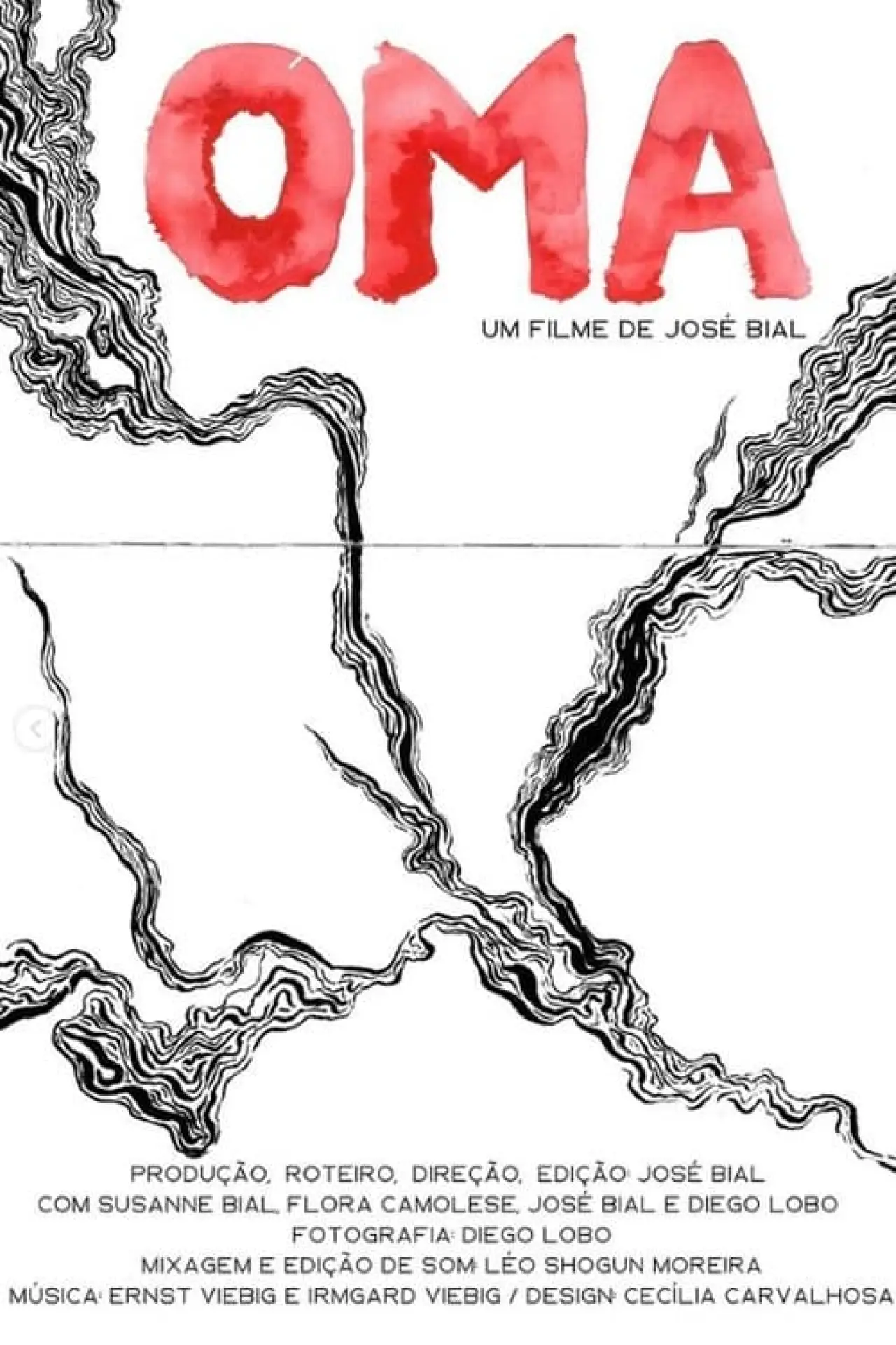 Plakat filmowy "Oma"