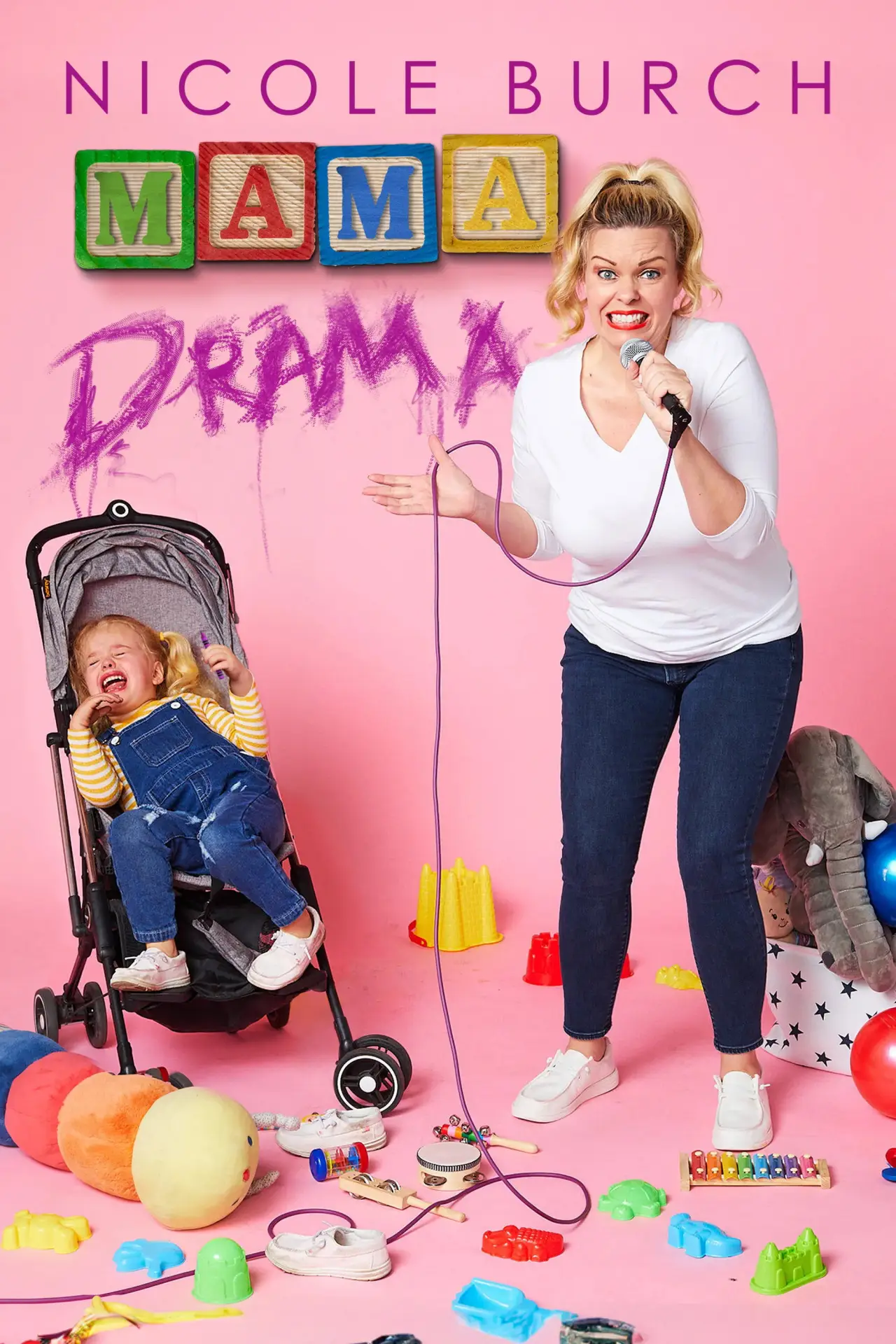 Plakat filmowy "Nicole Burch: Mama Drama"