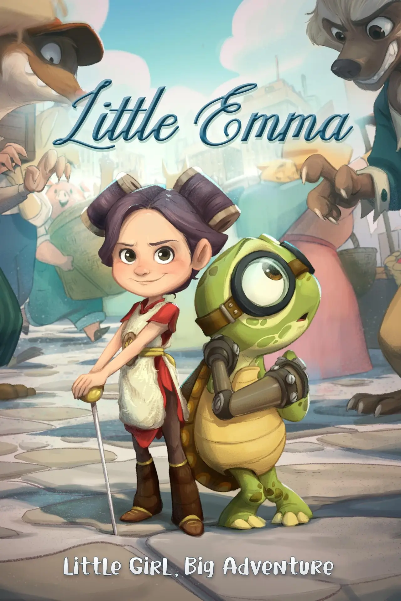 Plakat filmowy "Emma Odważna"