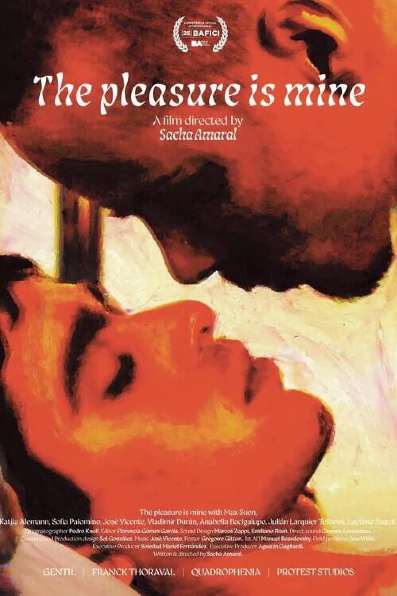 Plakat filmowy "El placer es mío"