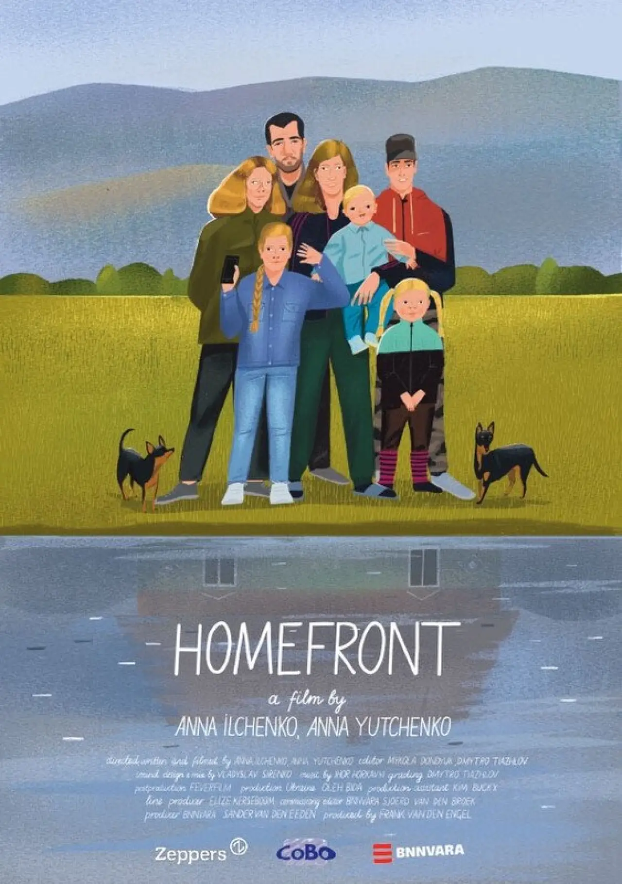 Plakat filmowy "Thuisfront"